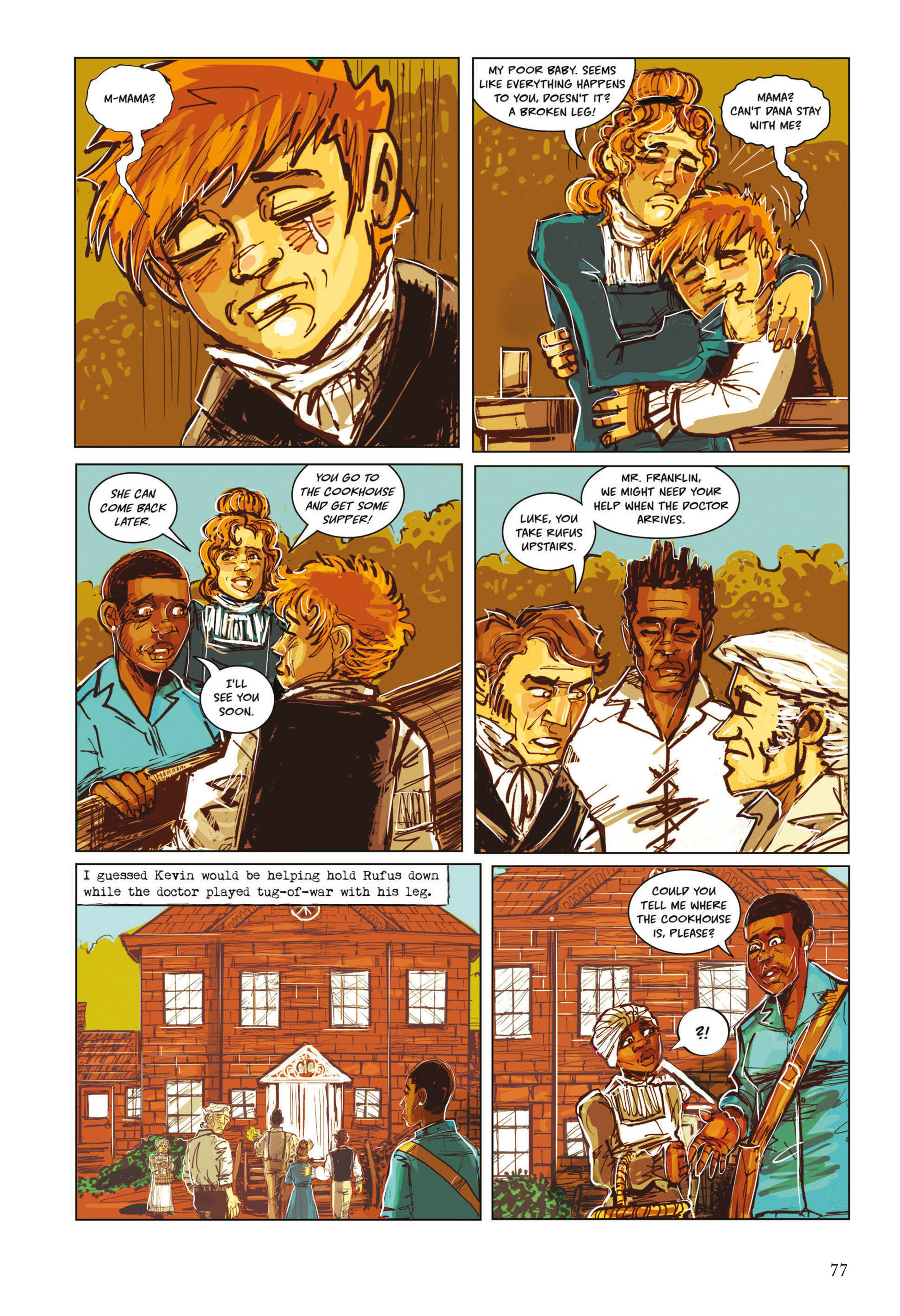Read online Kindred: A Graphic Novel Adaptation comic -  Issue # TPB (Part 1) - 75