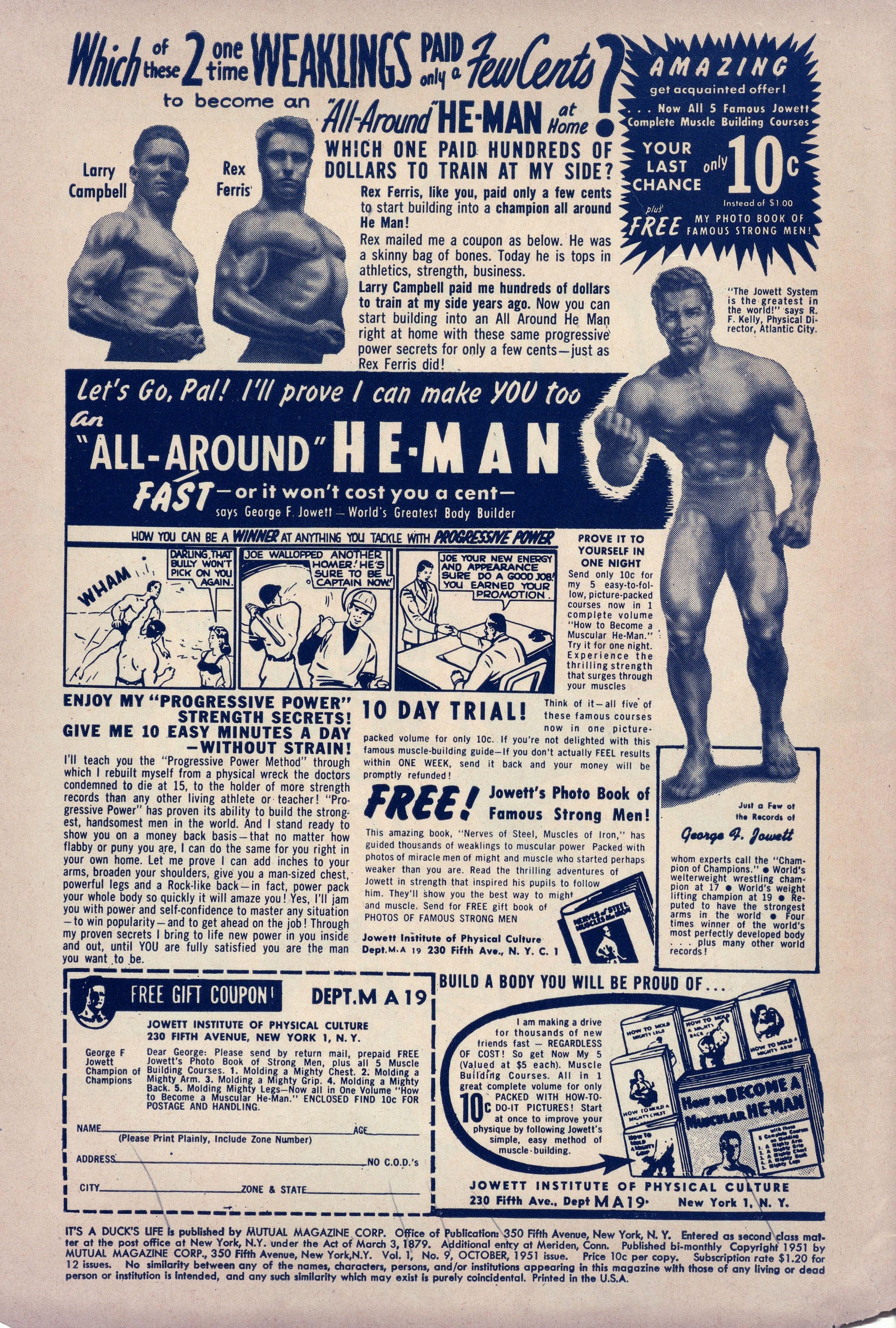 Read online It's A Duck's Life comic -  Issue #9 - 2