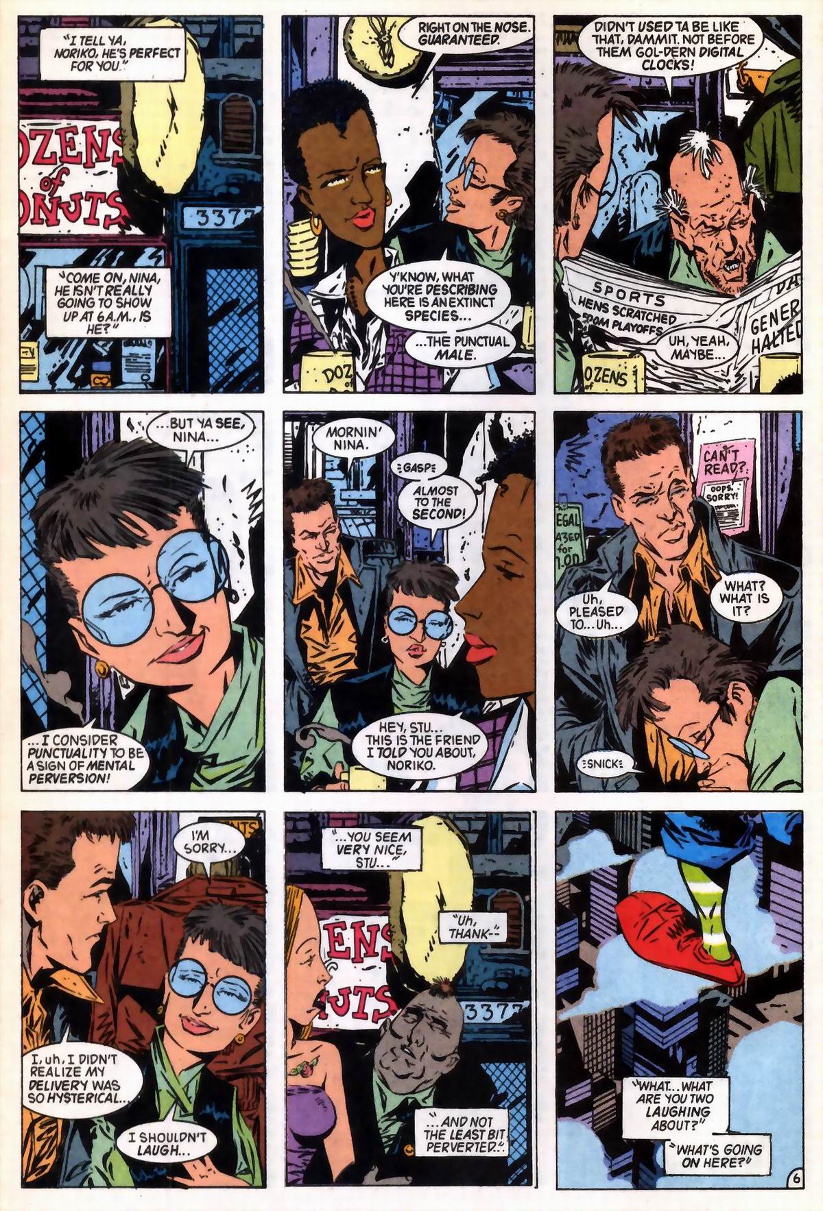 Read online Heckler comic -  Issue #3 - 10