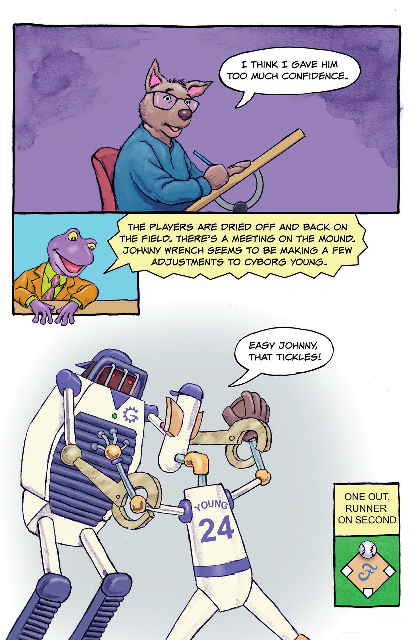 Read online Fuzzy Baseball comic -  Issue #3 - 39