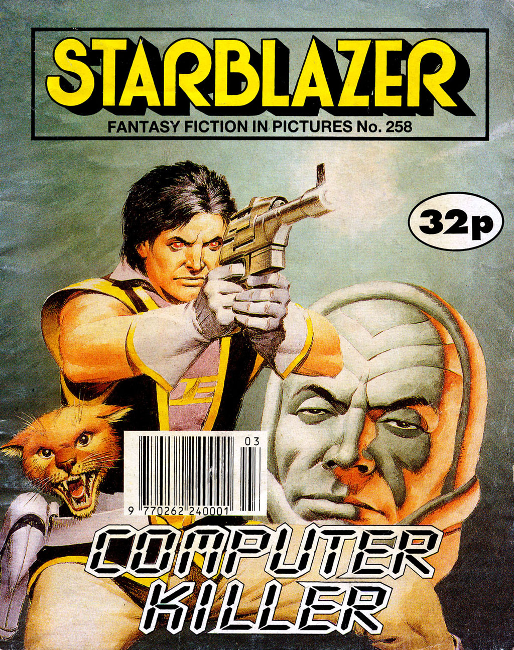 Read online Starblazer comic -  Issue #258 - 1