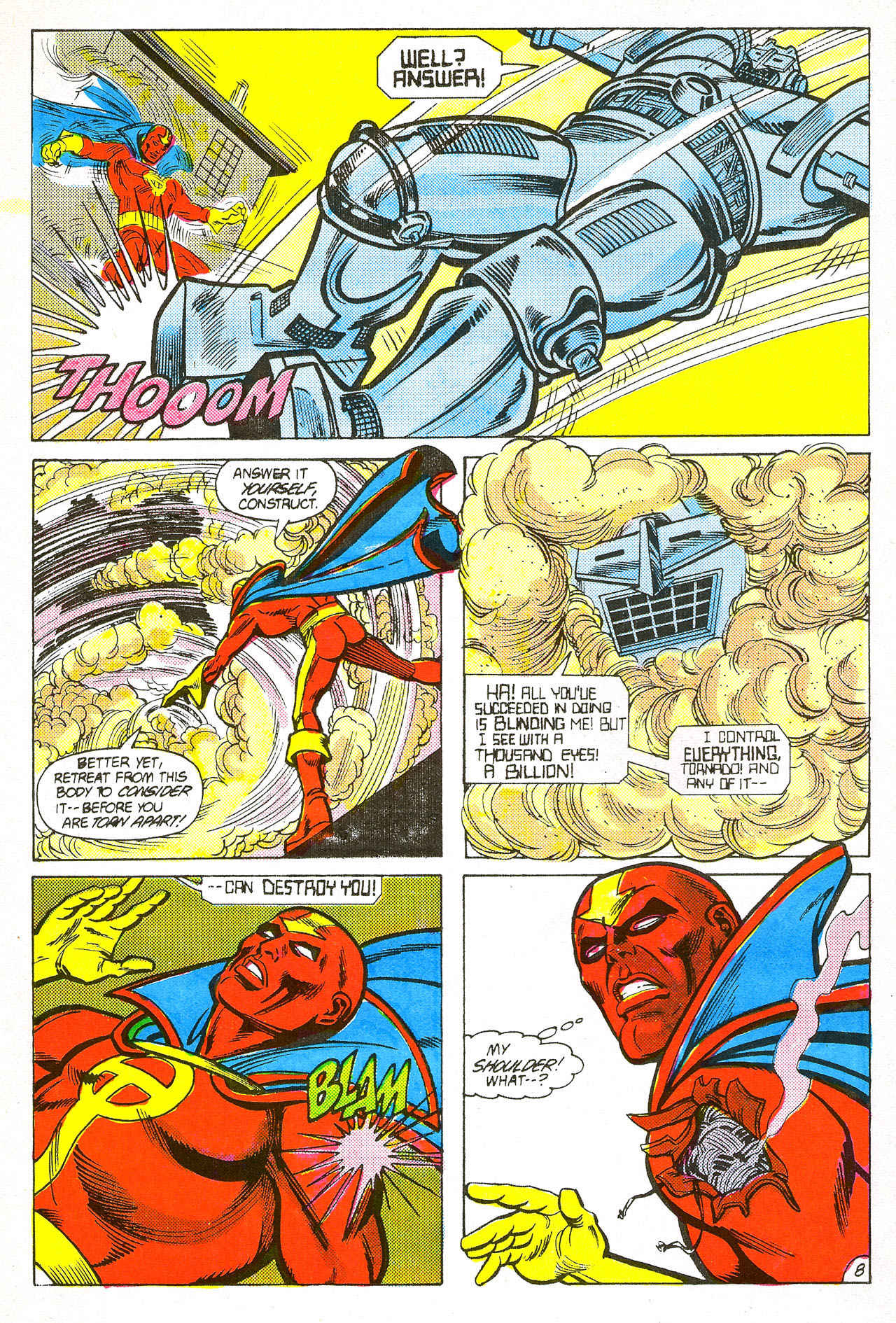 Read online Red Tornado (1985) comic -  Issue #4 - 11