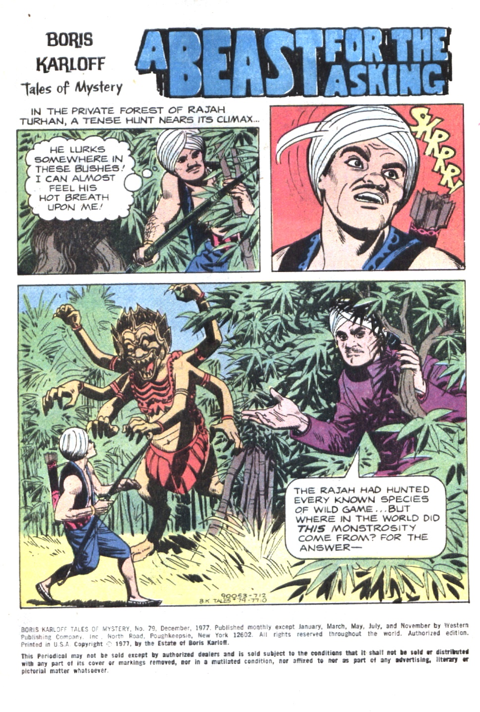 Read online Boris Karloff Tales of Mystery comic -  Issue #79 - 3