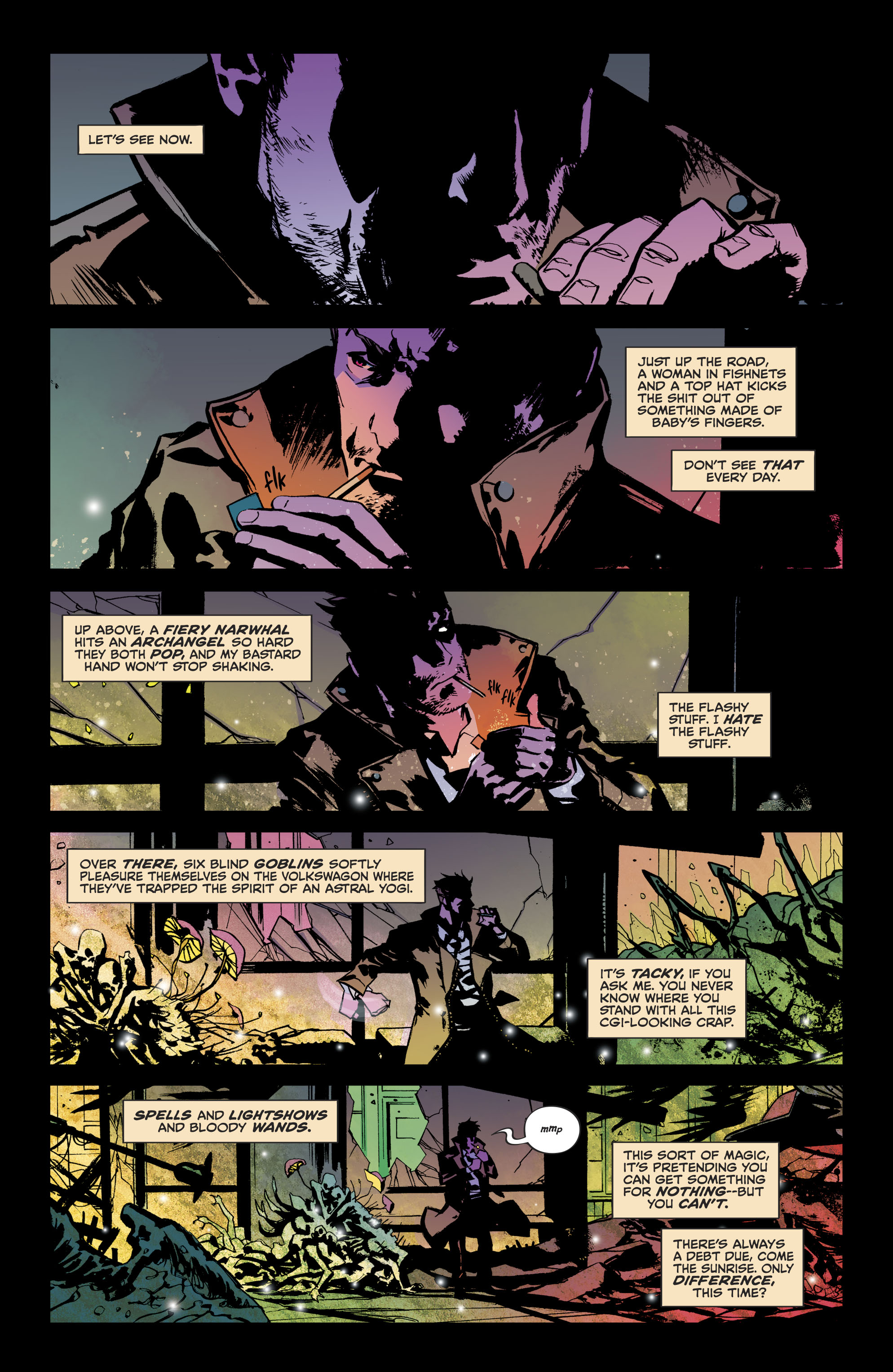 Read online The Sandman Universe Presents: Hellblazer comic -  Issue # Full - 2