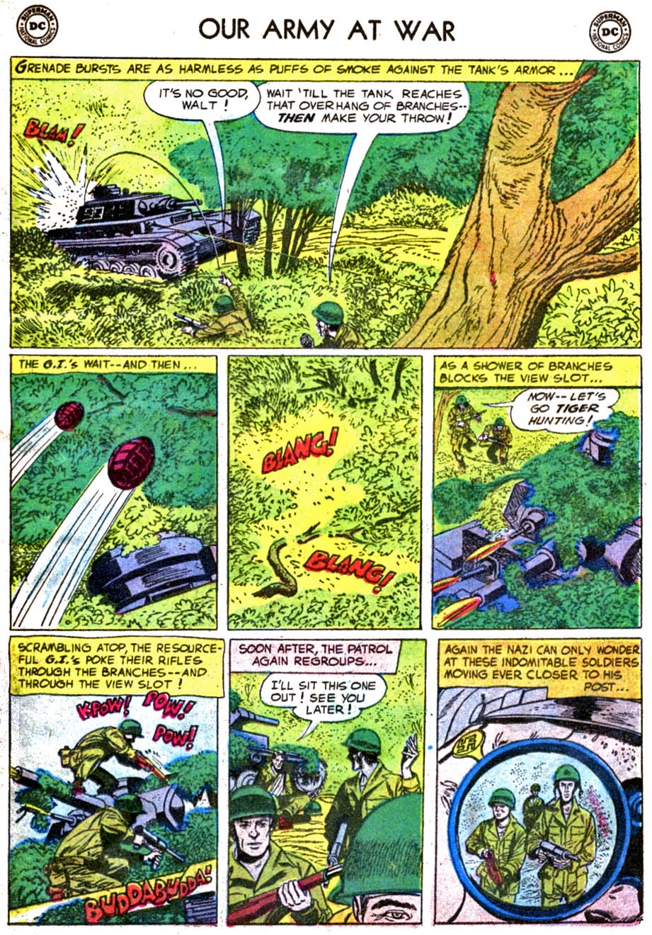 Read online Our Army at War (1952) comic -  Issue #55 - 30