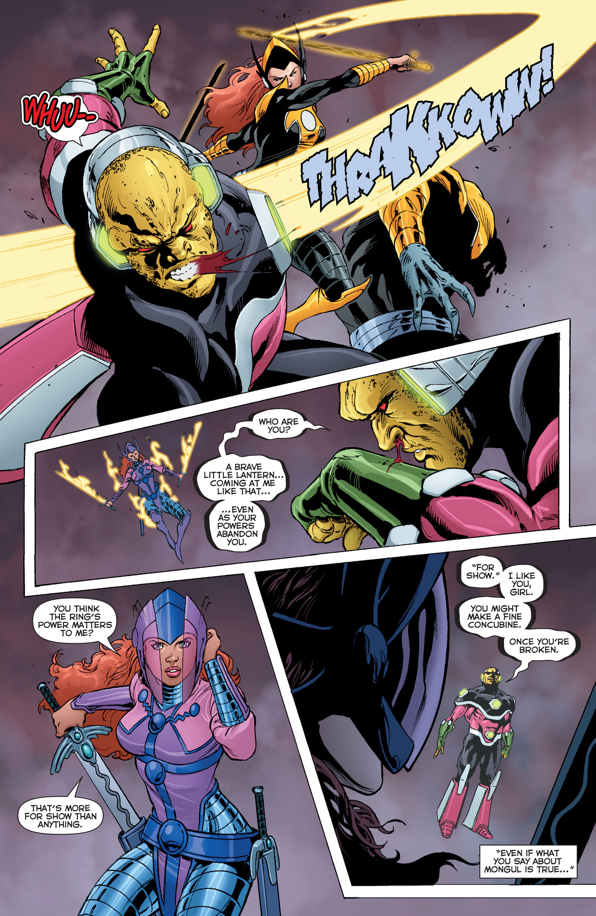 Read online Sinestro comic -  Issue #11 - 12