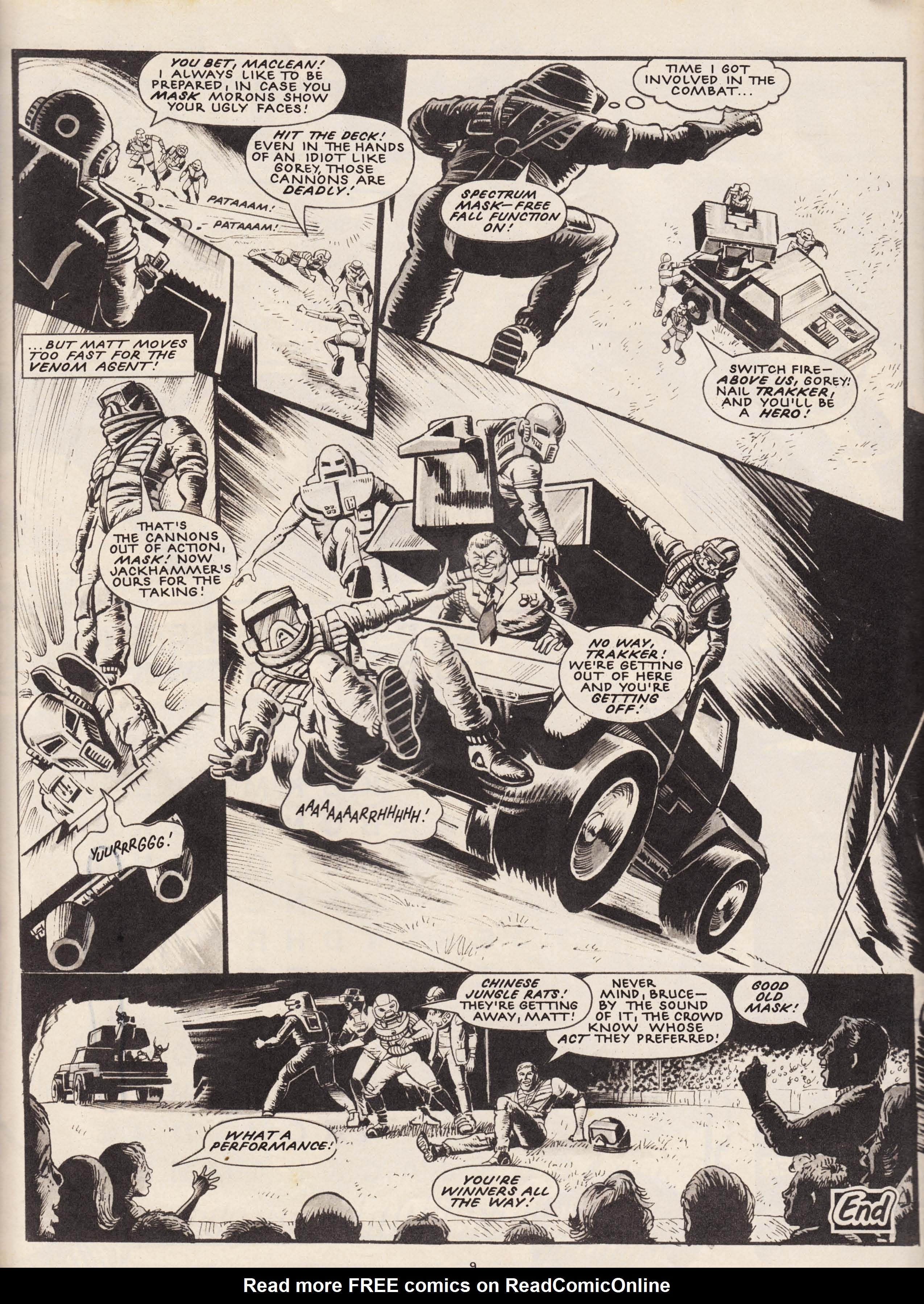 Read online Mask Holiday Special comic -  Issue #2 - 9