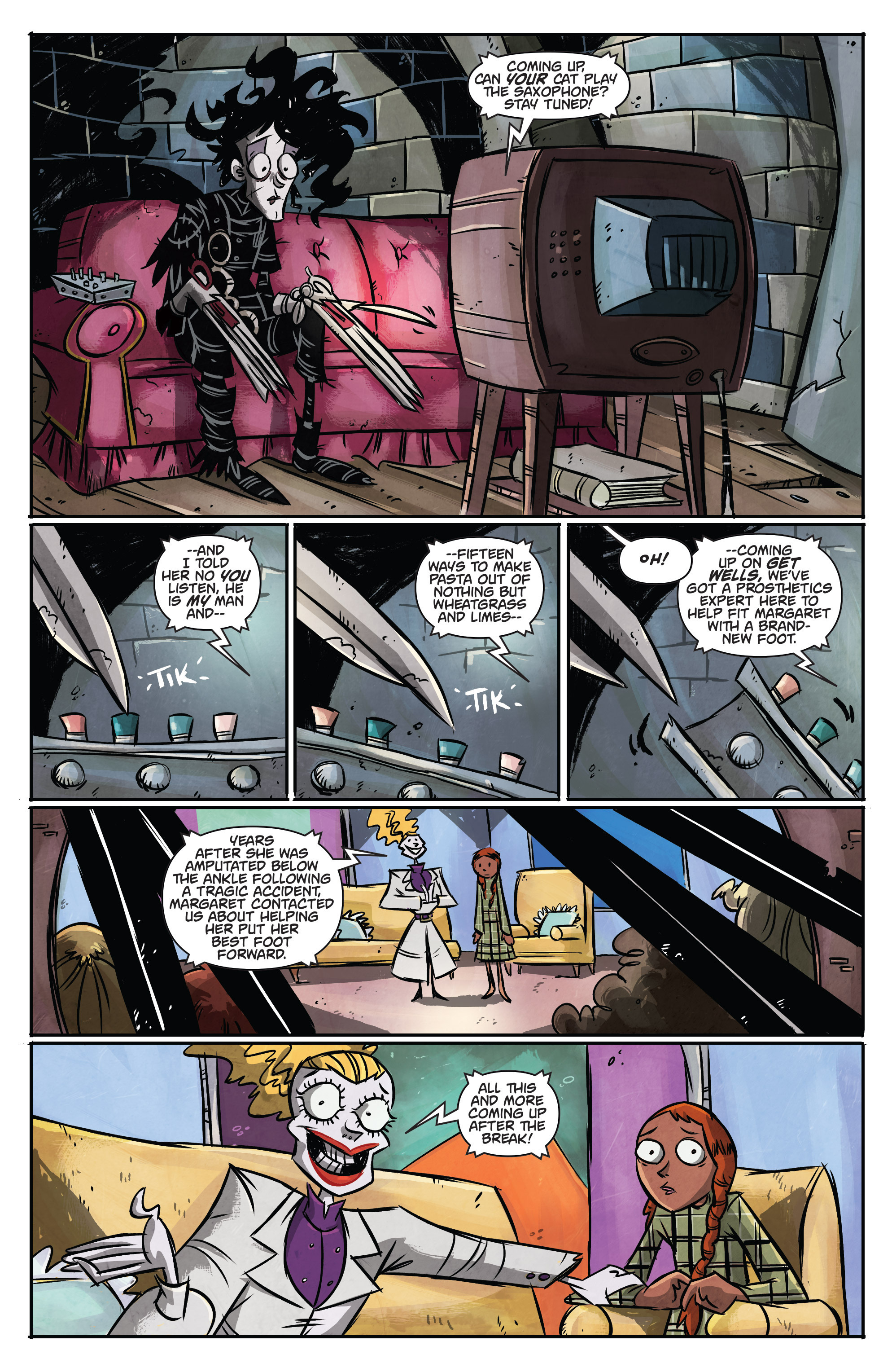 Read online Edward Scissorhands comic -  Issue #6 - 10