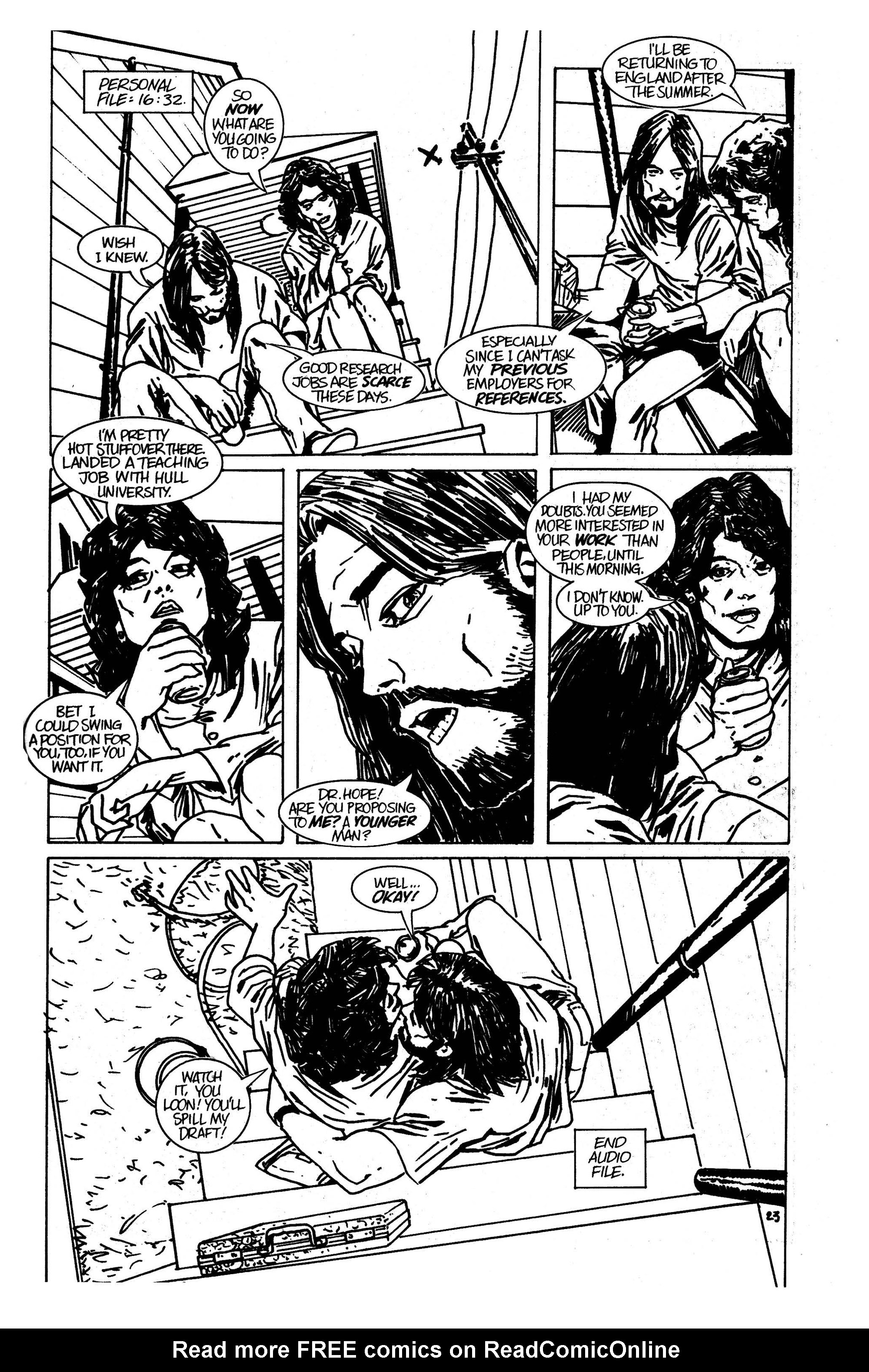 Read online Worlds of H.P. Lovecraft comic -  Issue # Issue Beyond the Wall of Sleep - 25