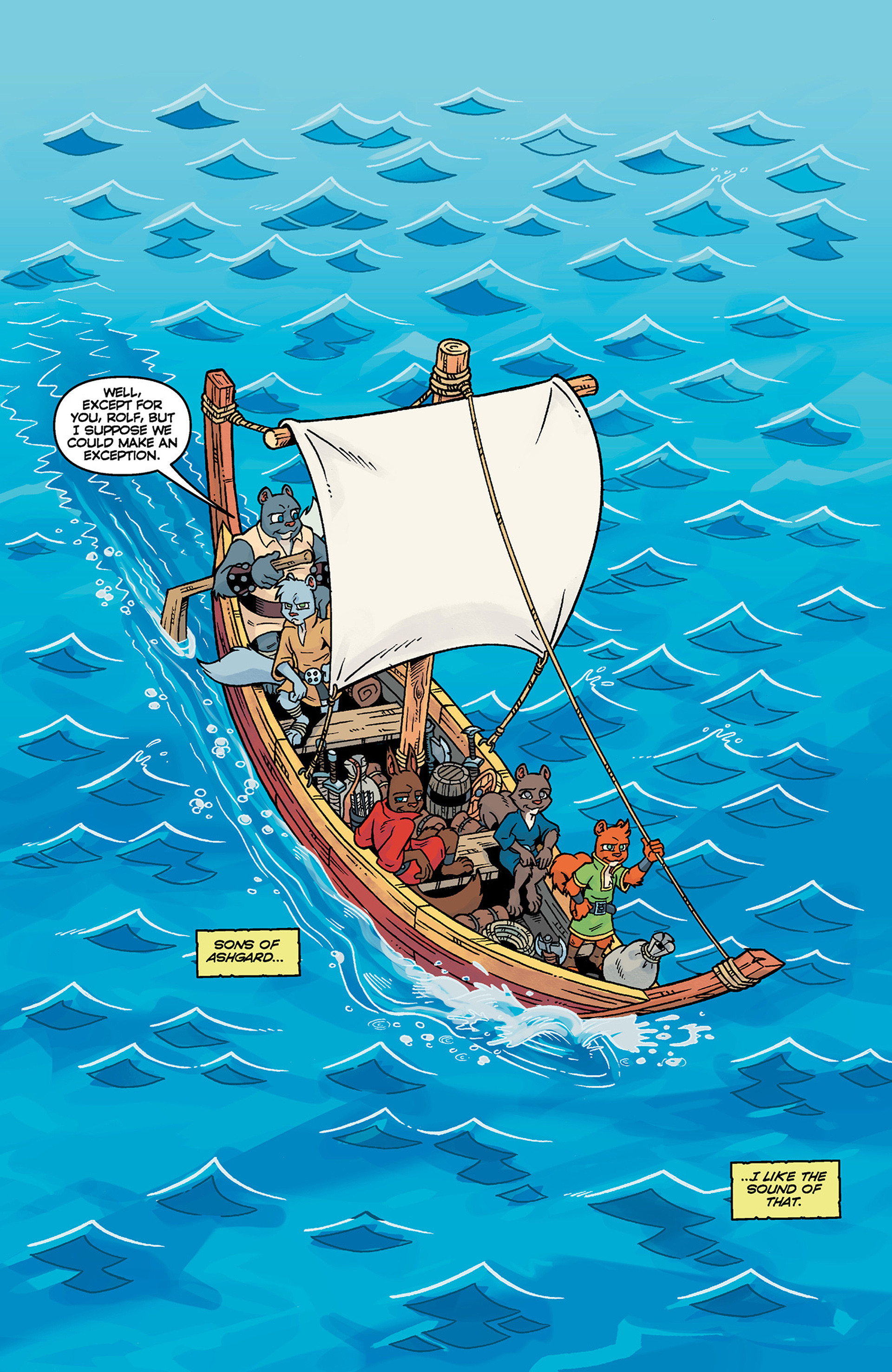 Read online Sons of Ashgard: Ill Met in Elmgard comic -  Issue # TPB (Part 2) - 44