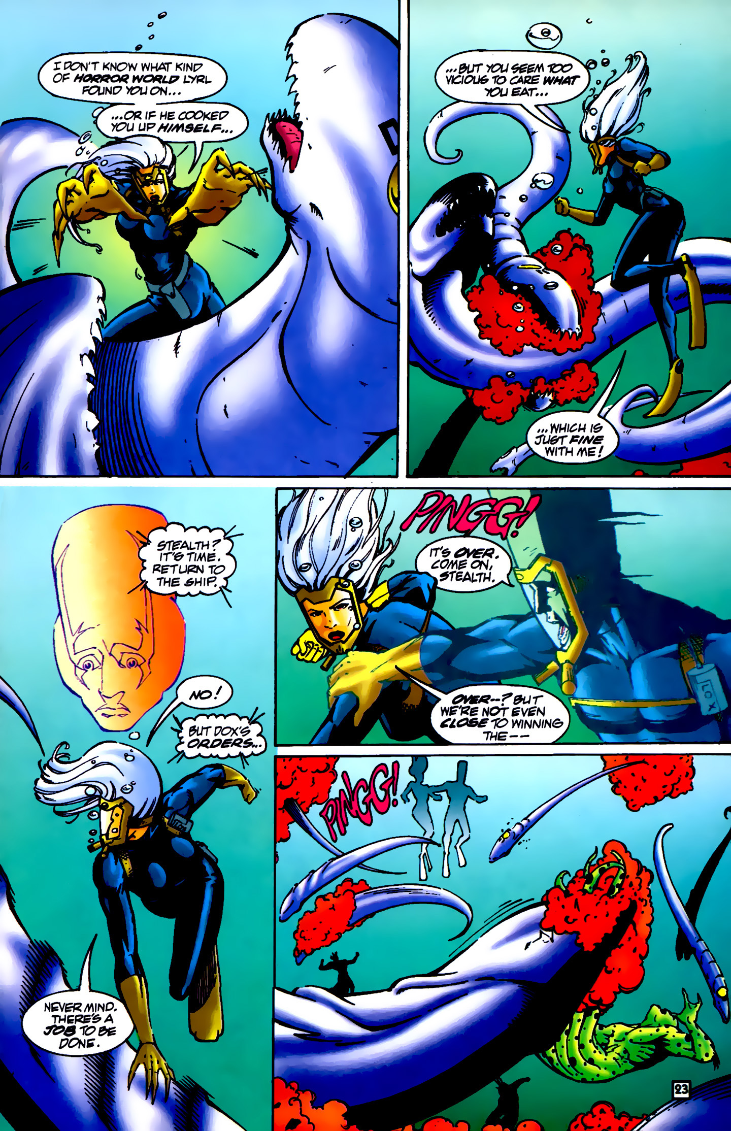 Read online R.E.B.E.L.S. '94 comic -  Issue #5 - 24