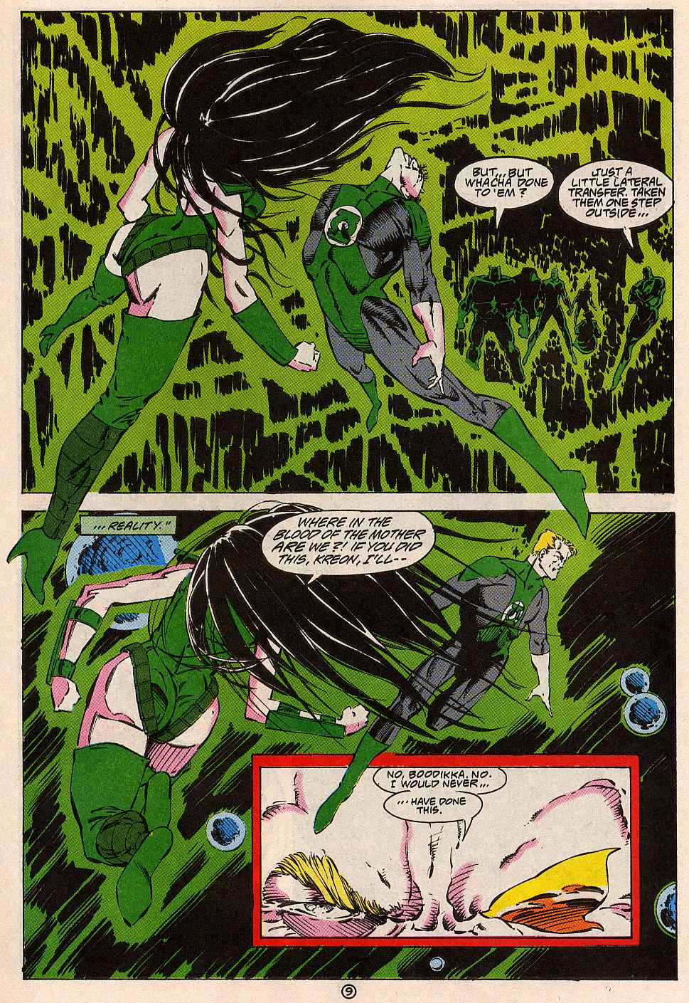 Read online Green Lantern: Mosaic comic -  Issue #6 - 10