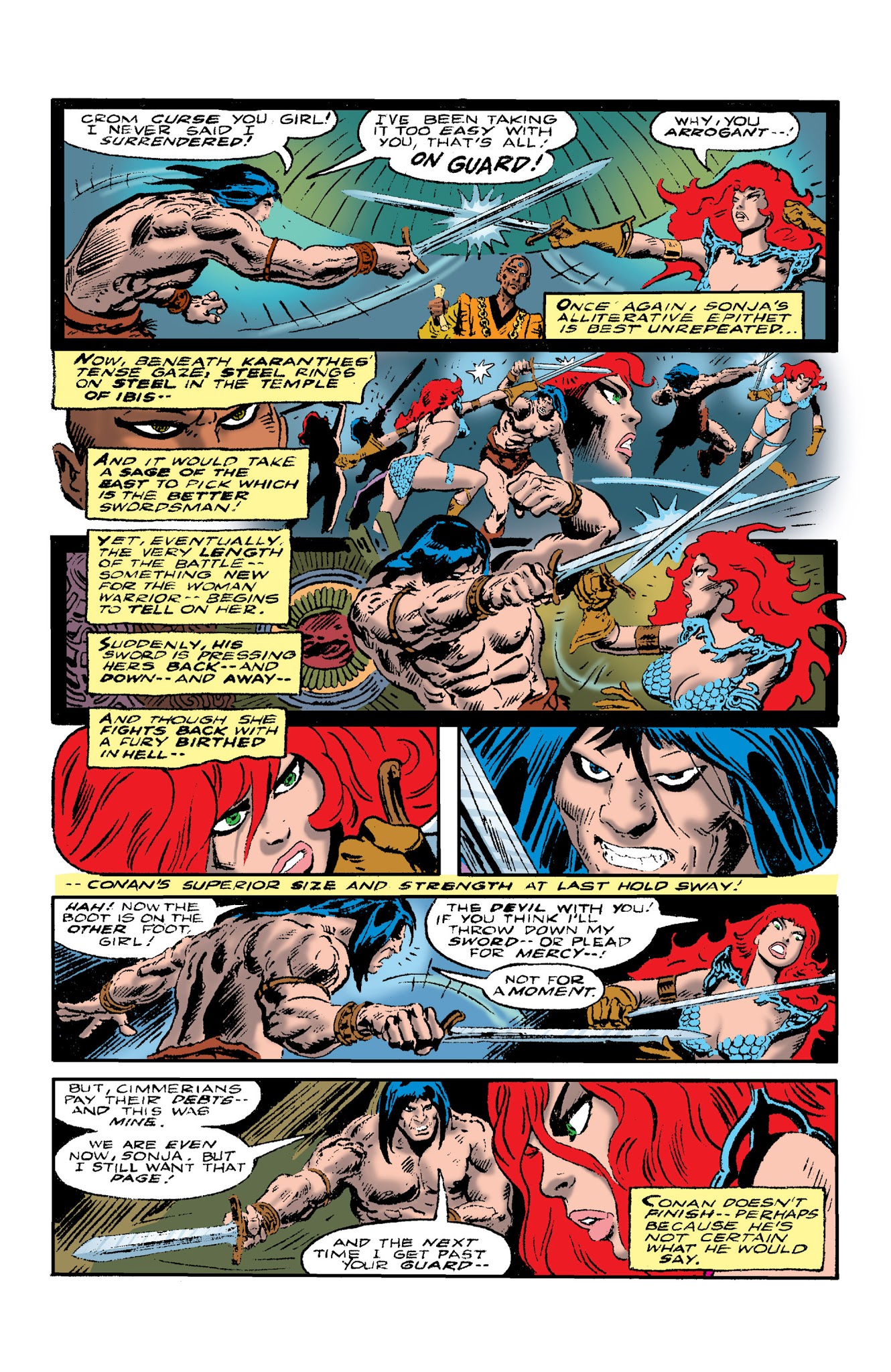 Read online The Adventures of Red Sonja comic -  Issue # TPB 1 - 126