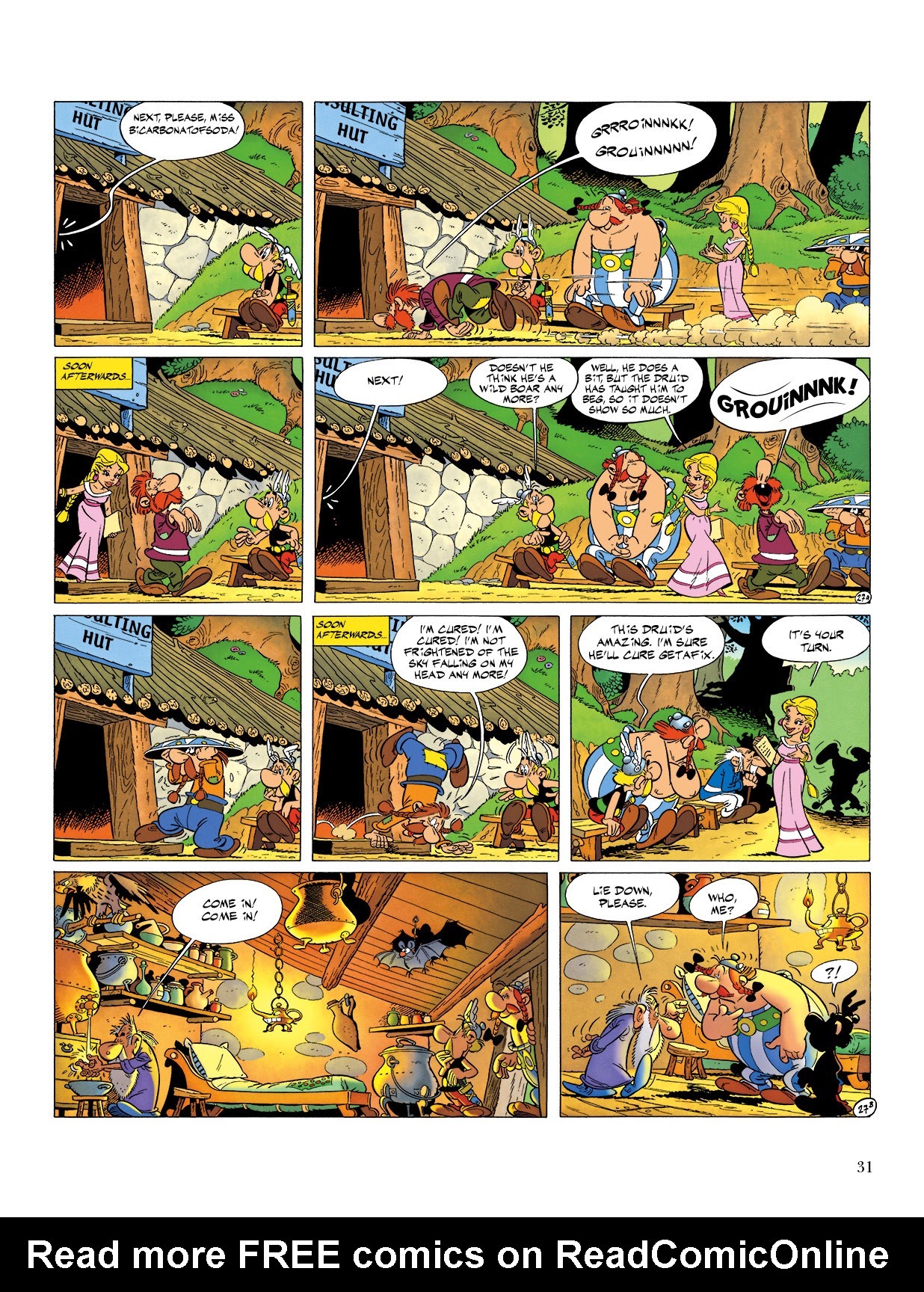 Read online Asterix comic -  Issue #7 - 32