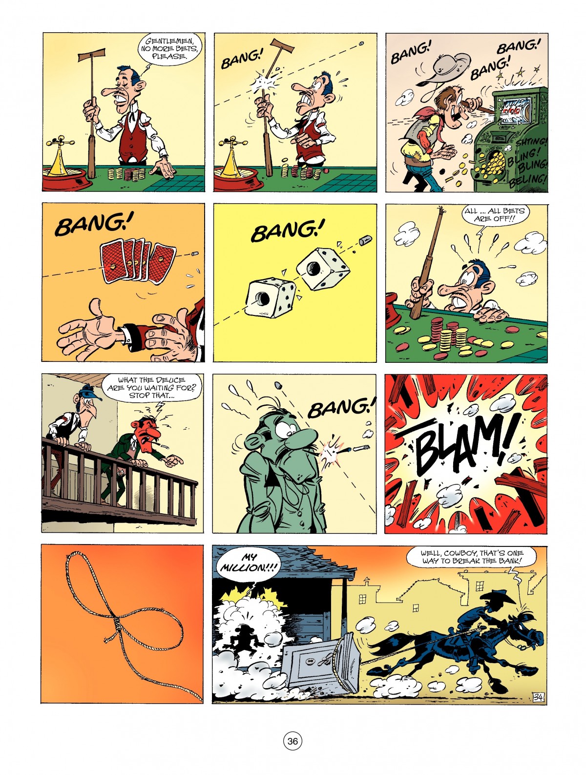 A Lucky Luke Adventure issue 42 - Page 36