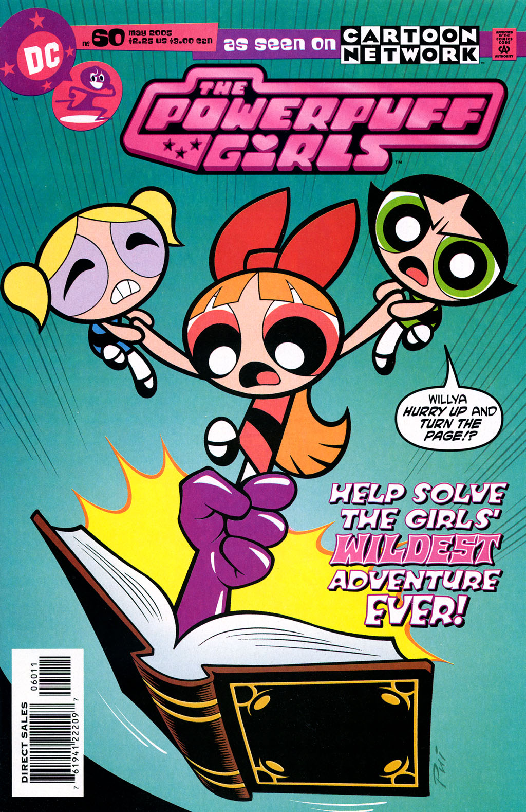 Read online The Powerpuff Girls comic -  Issue #60 - 1