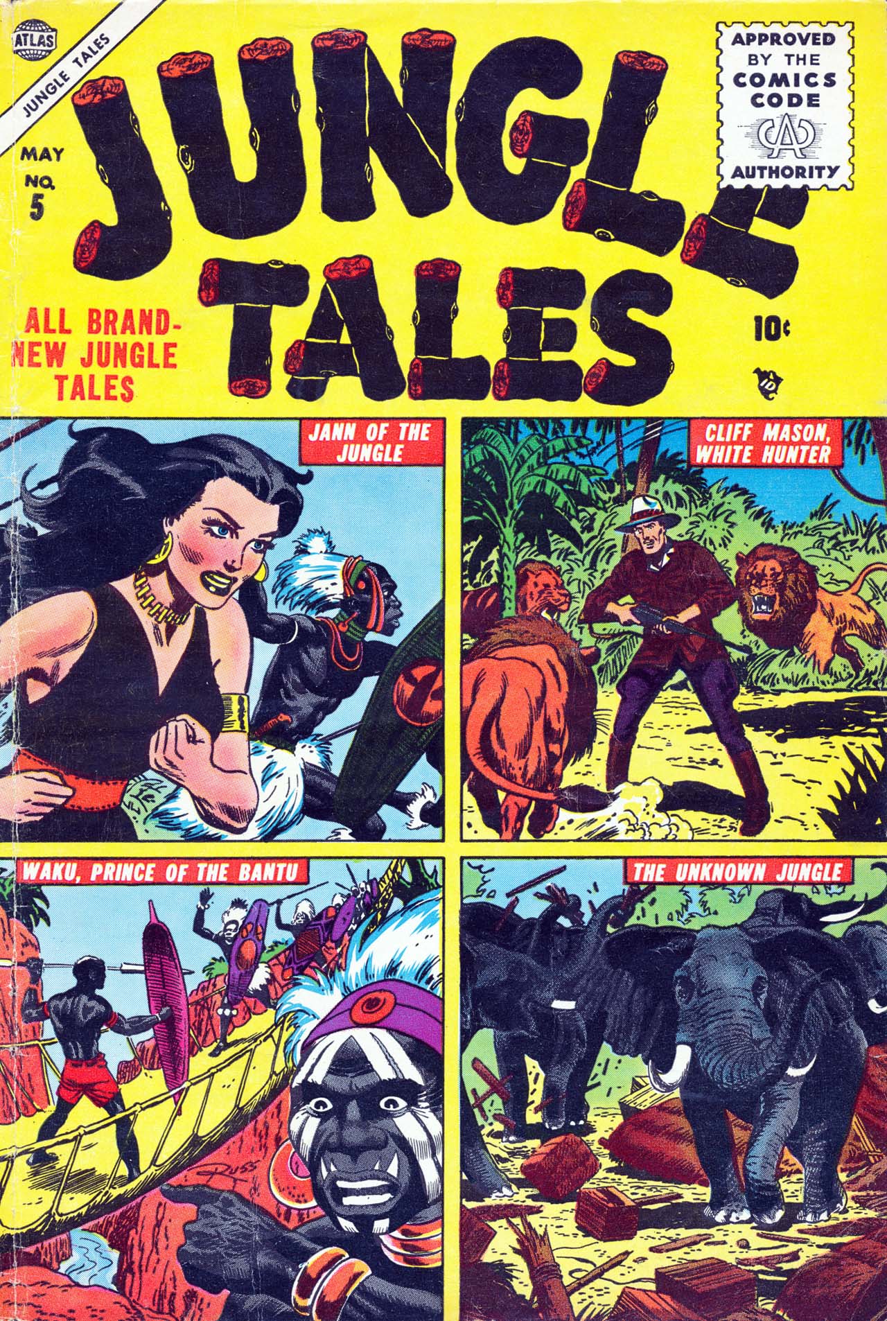 Read online Jungle Tales comic -  Issue #5 - 1