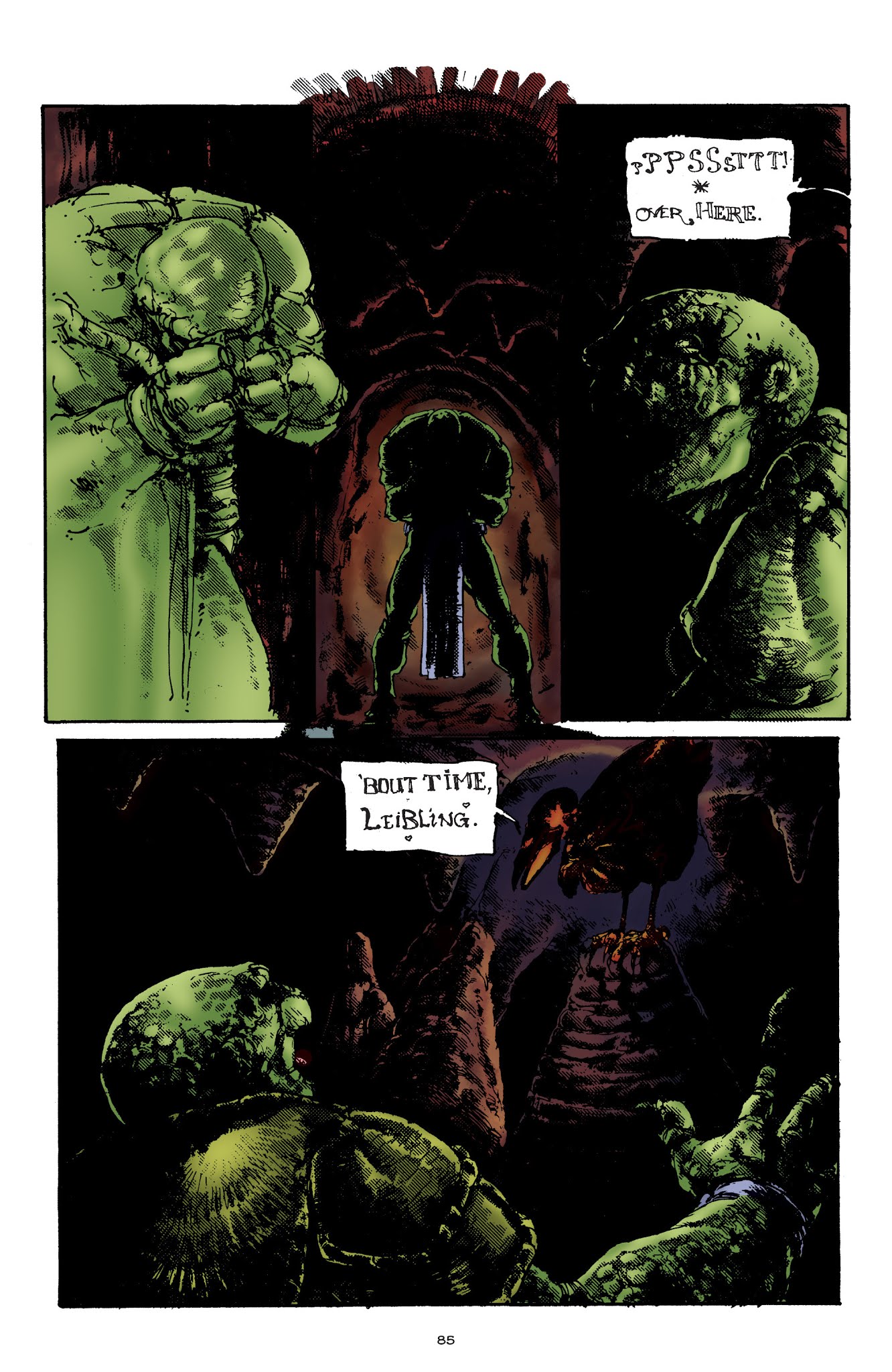 Read online Teenage Mutant Ninja Turtles Legends: Soul's Winter By Michael Zulli comic -  Issue # TPB - 77