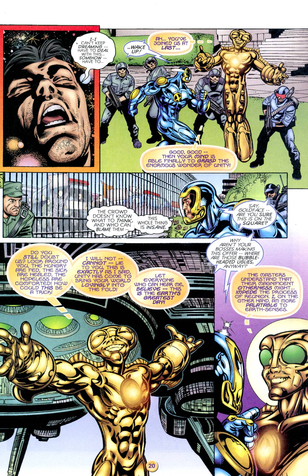 Read online X-O Manowar (1996) comic -  Issue #12 - 18