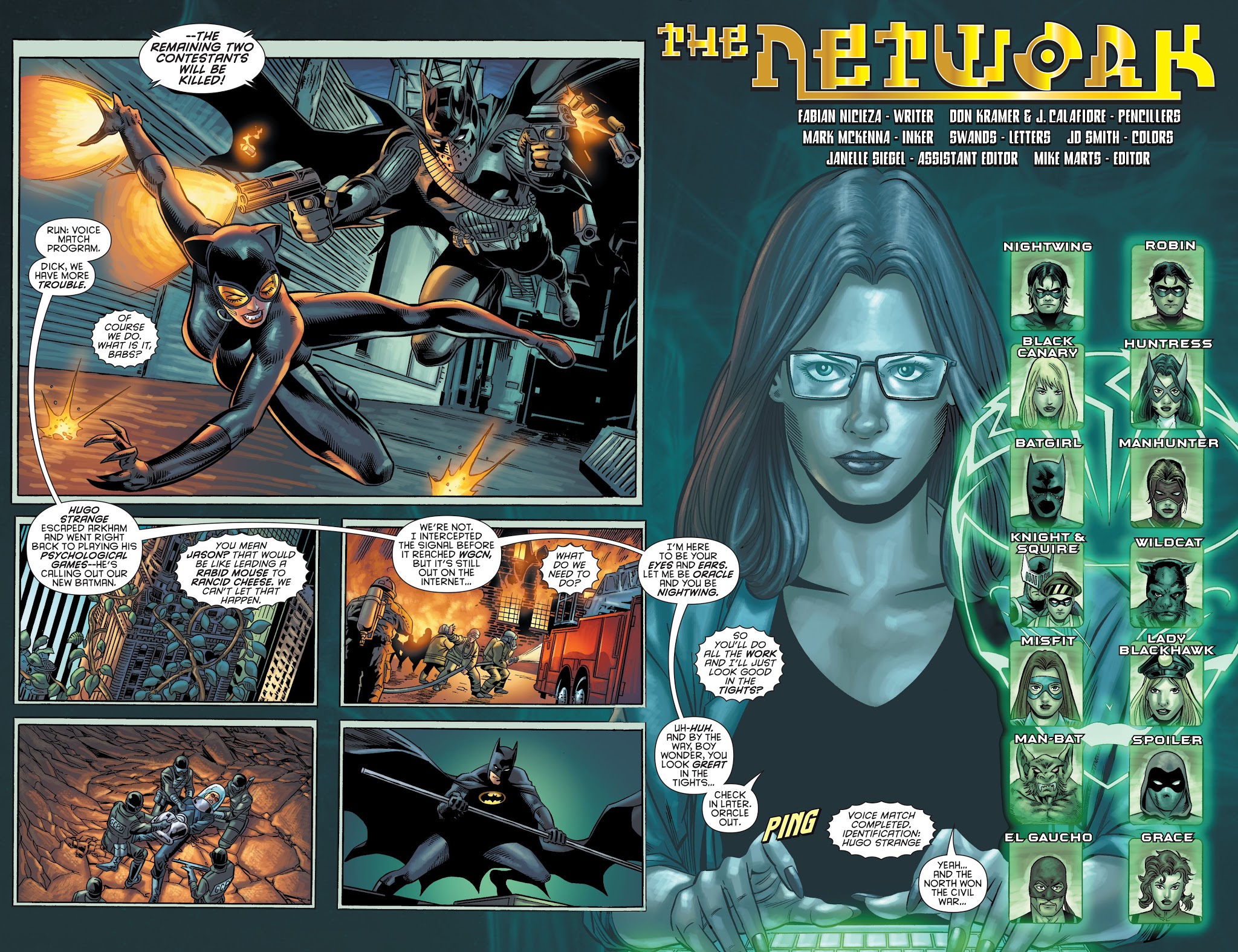 Read online Batman: Battle for the Cowl: The Network comic -  Issue # Full - 3