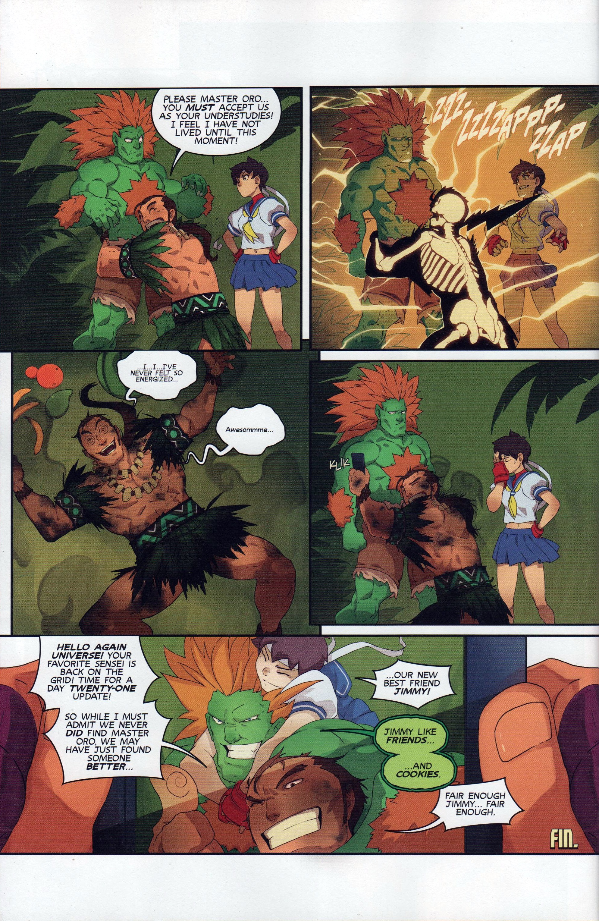 Read online Street Fighter Unlimited comic -  Issue #6 - 24