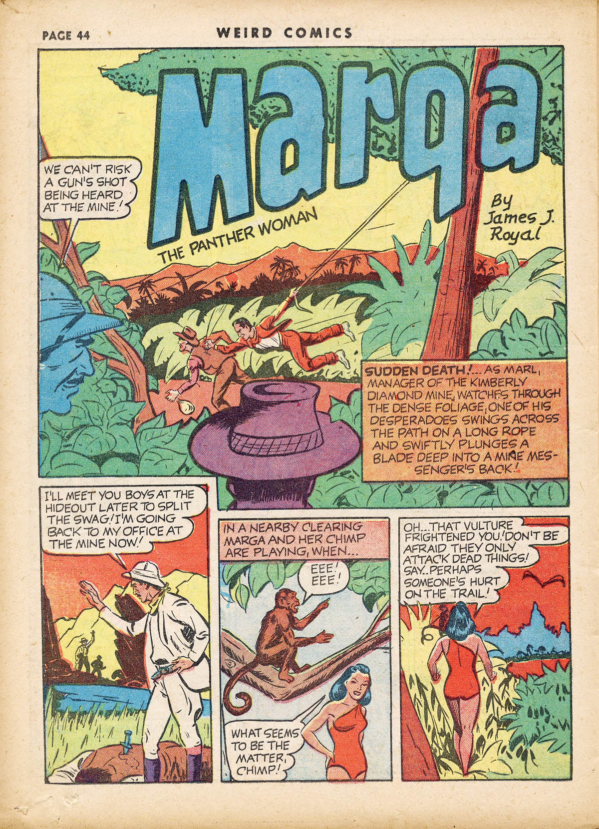 Read online Weird Comics comic -  Issue #19 - 45