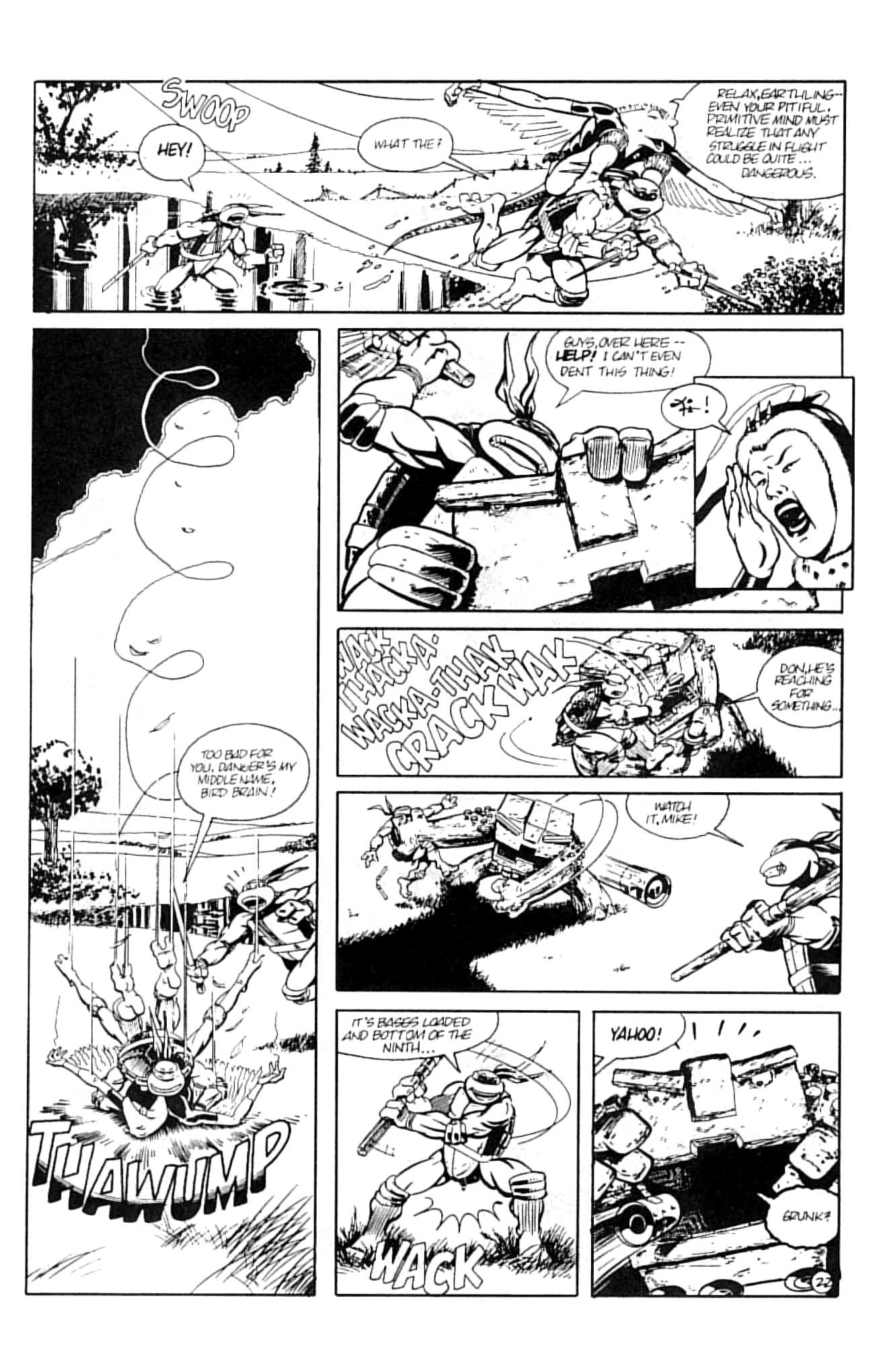 Read online Teenage Mutant Ninja Turtles (1984) comic -  Issue #13 - 28