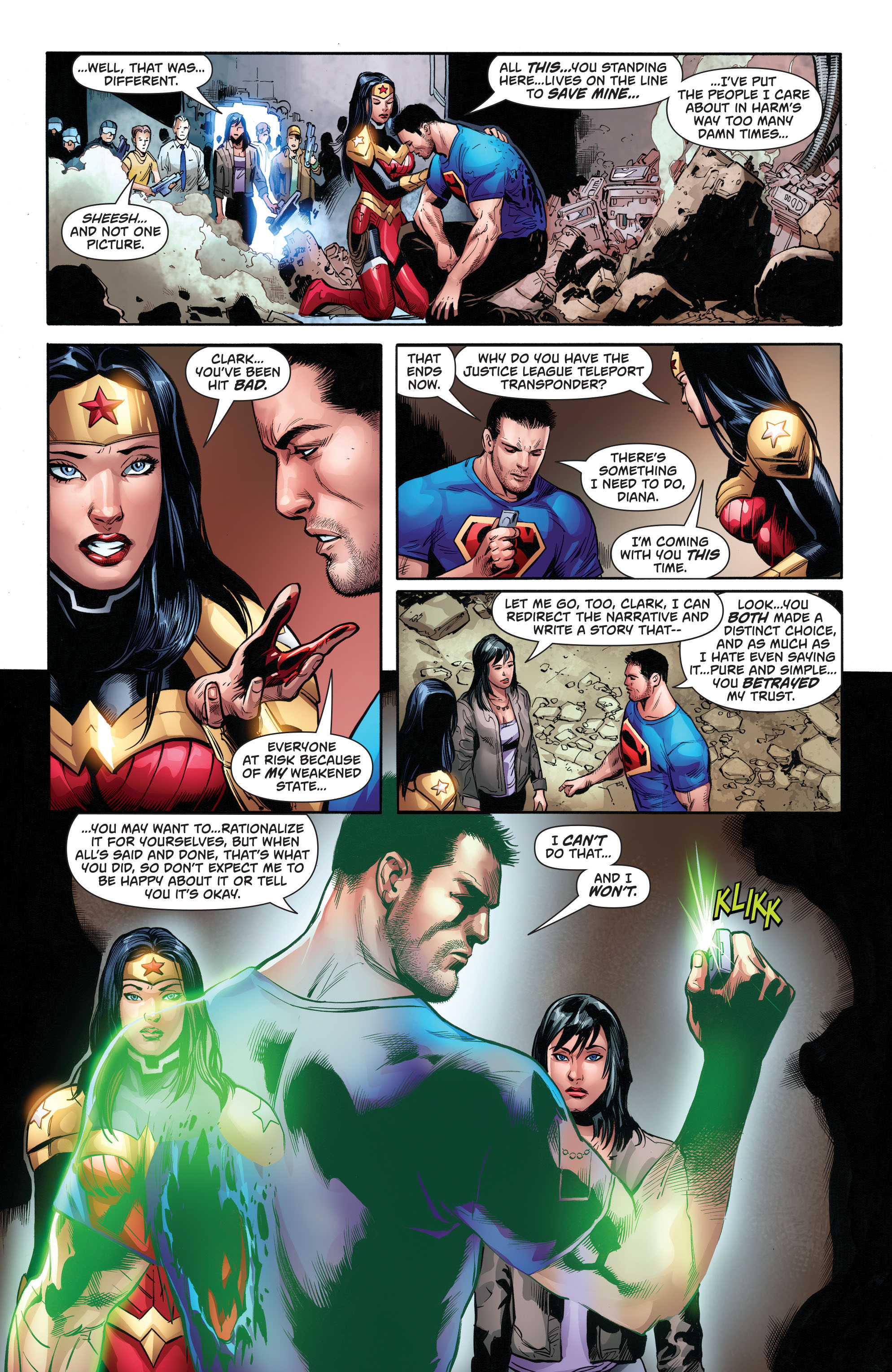 Read online Superman/Wonder Woman comic -  Issue #21 - 22