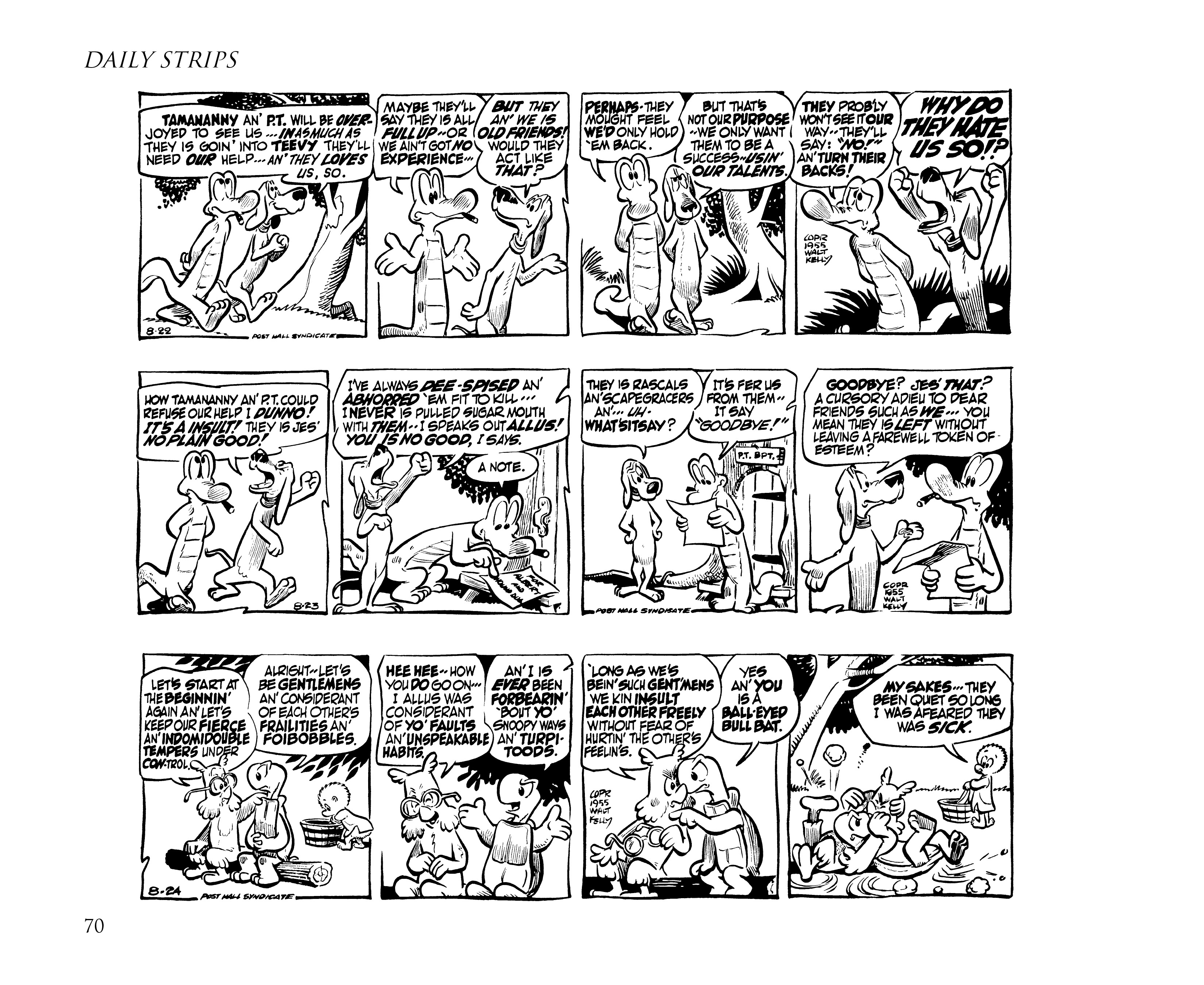 Read online Pogo by Walt Kelly: The Complete Syndicated Comic Strips comic -  Issue # TPB 4 (Part 1) - 82