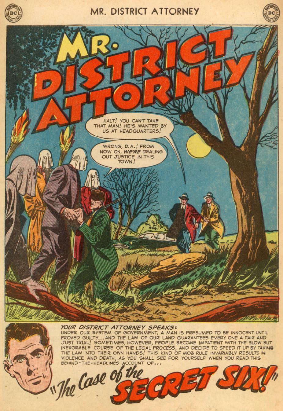Read online Mr. District Attorney comic -  Issue #27 - 3