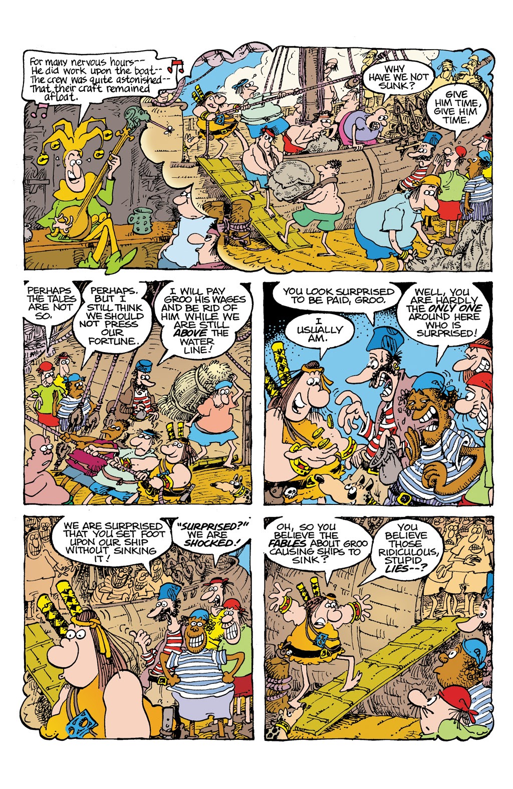 Read online Sergio Aragonés' Groo: The Most Intelligent Man In The World comic -  Issue # TPB - 16