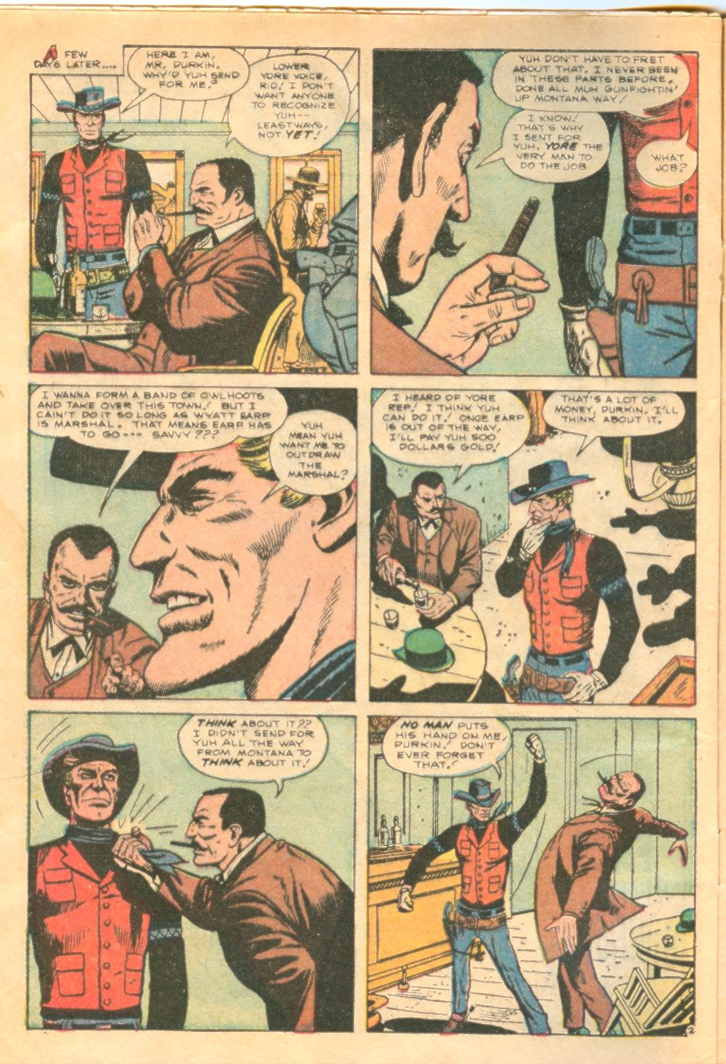 Read online Wyatt Earp comic -  Issue #25 - 4