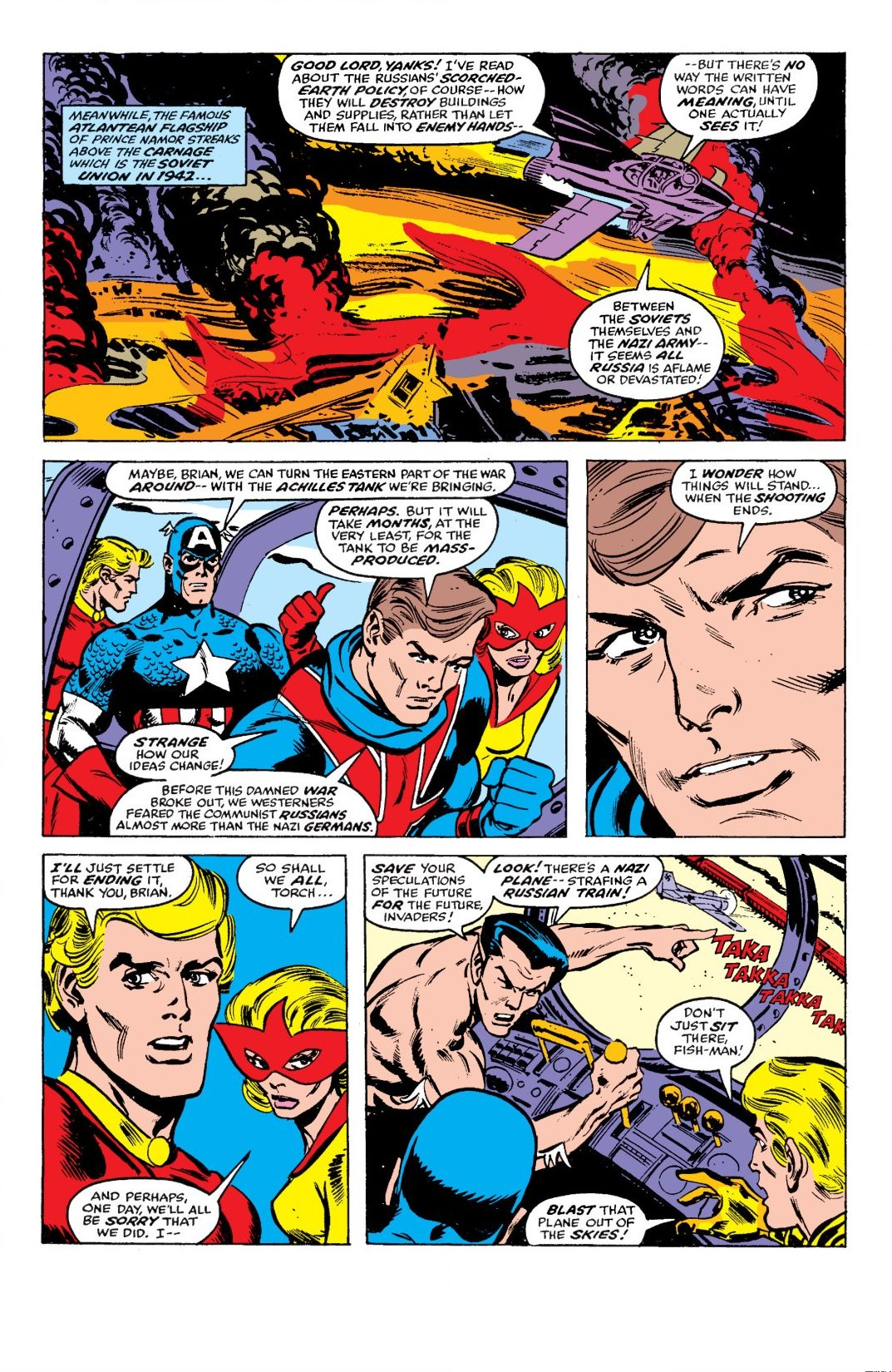 Read online The Invaders Classic comic -  Issue # TPB 2 (Part 2) - 61