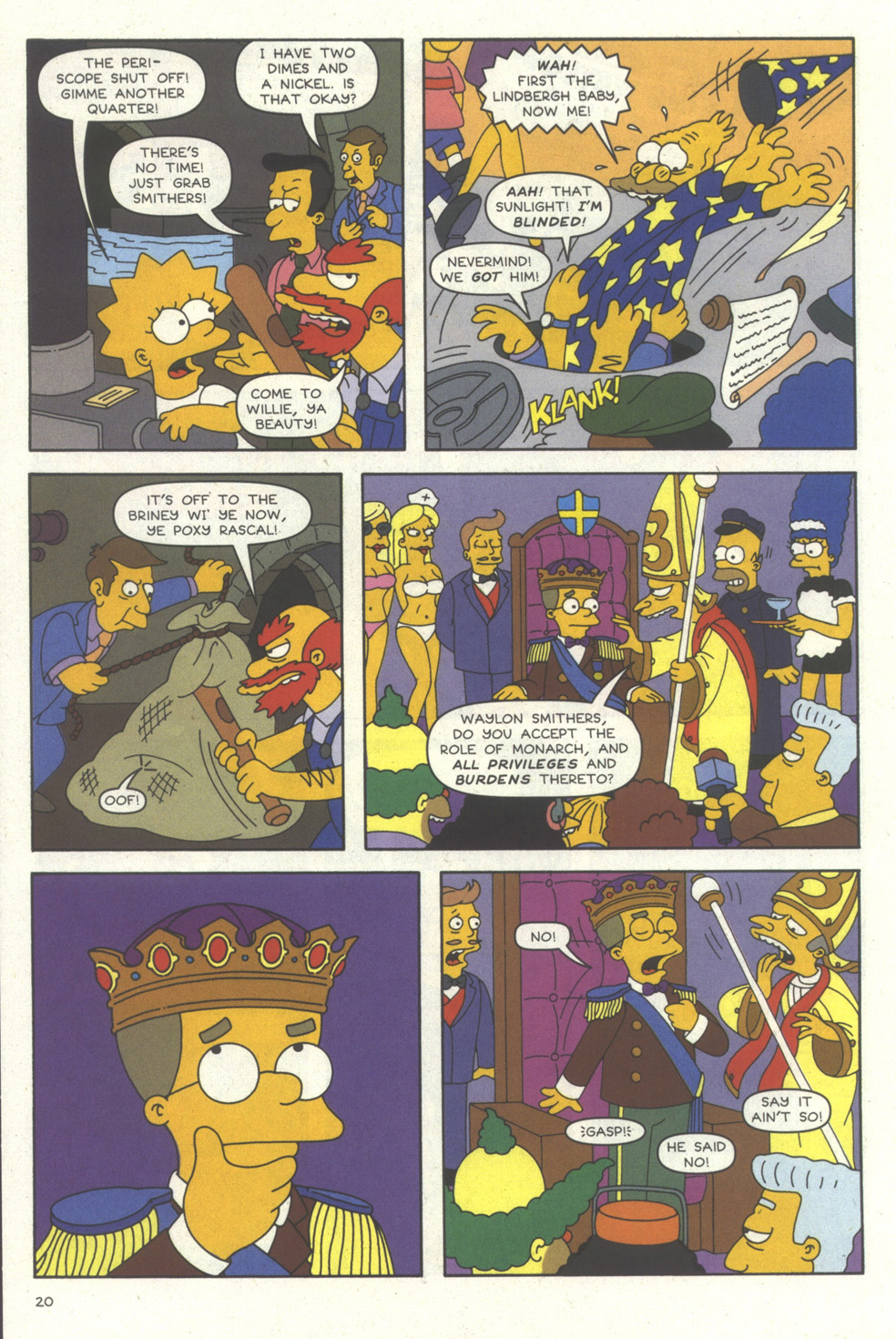 Read online Simpsons Comics comic -  Issue #56 - 21