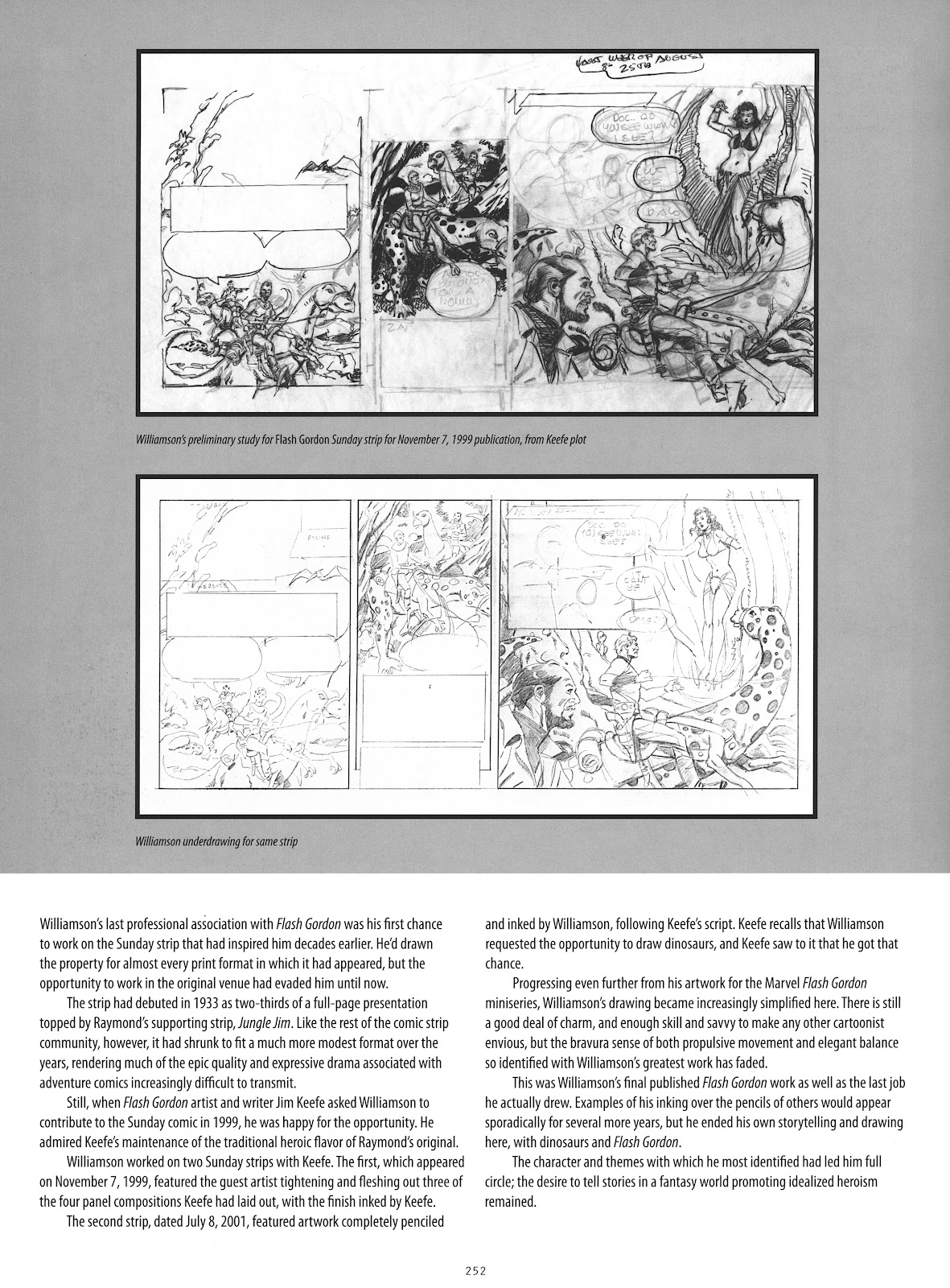 Al Williamson's Flash Gordon, A Lifelong Vision of the Heroic issue TPB (Part 3) - Page 55