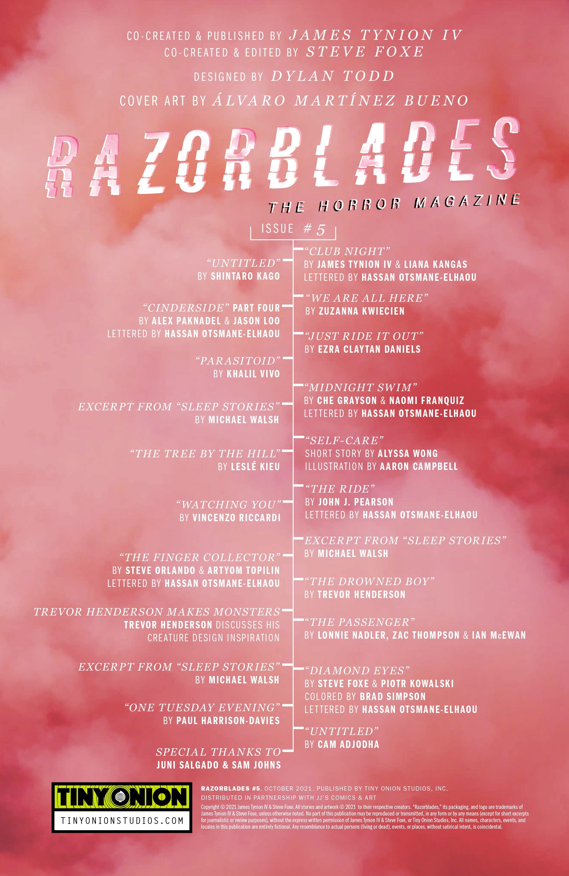 Read online Razorblades: The Horror Magazine comic -  Issue #5 - 2