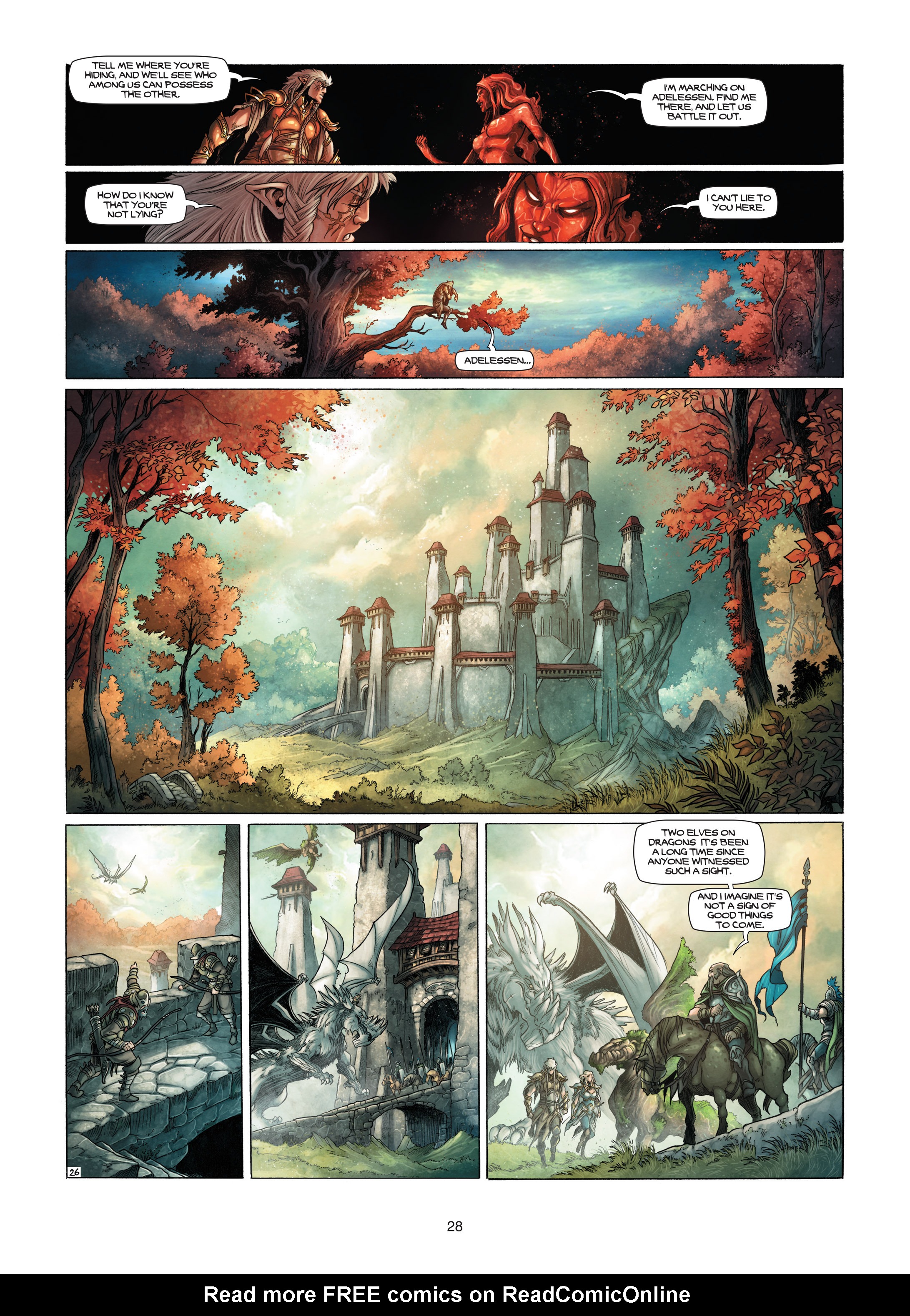 Read online Elves comic -  Issue #13 - 28