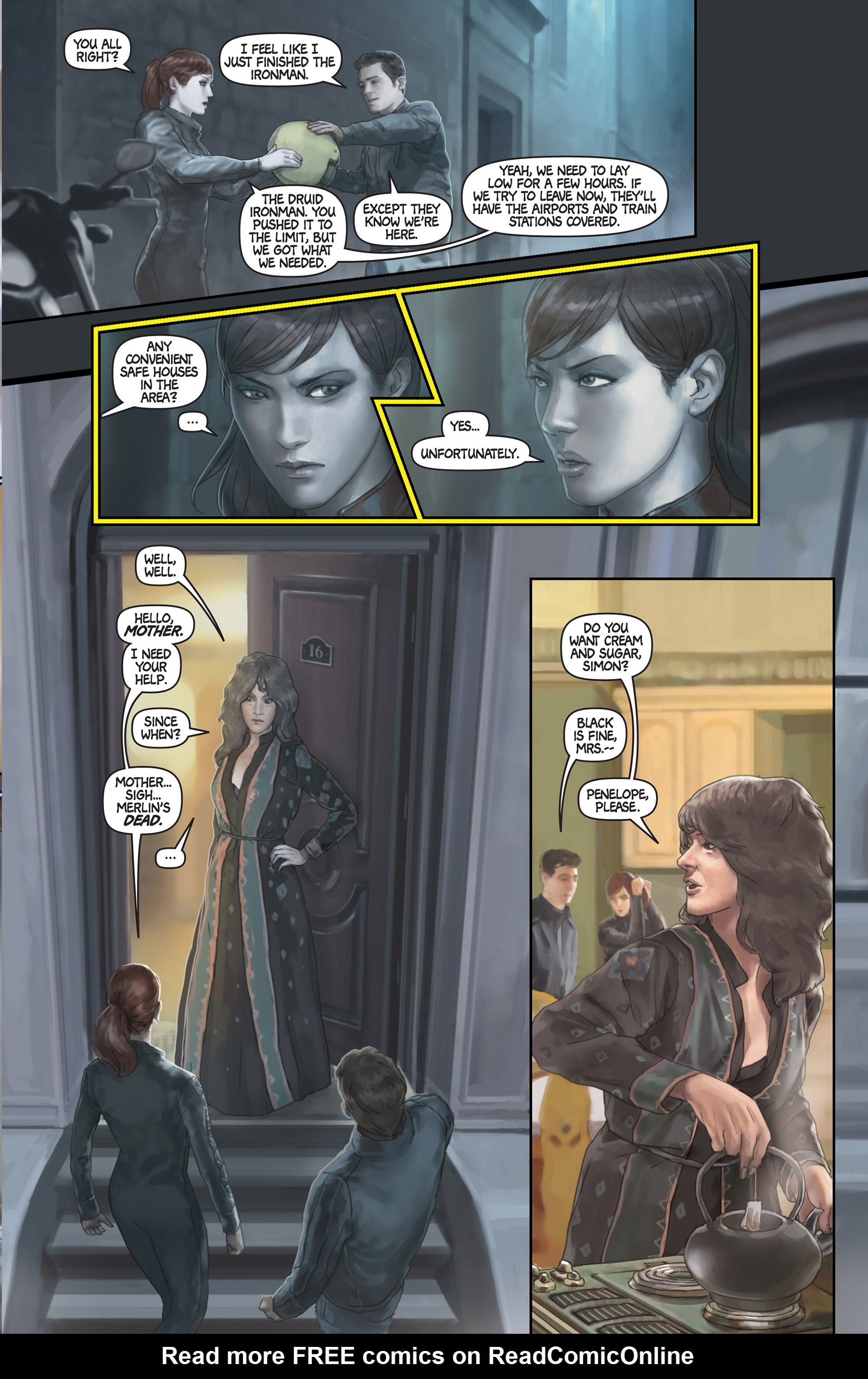 Read online Son of Merlin comic -  Issue #3 - 19