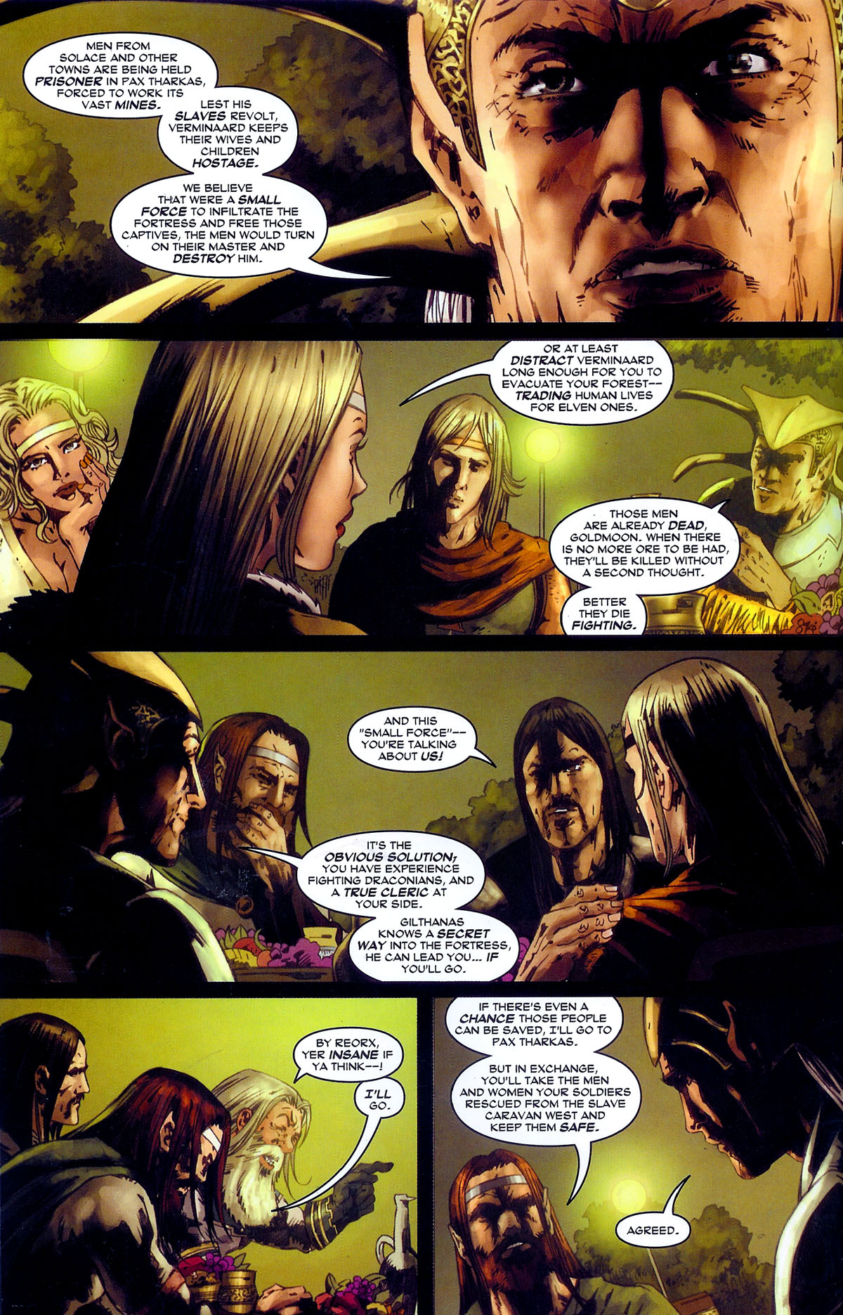 Read online Dragonlance Chronicles (2005) comic -  Issue #6 - 12