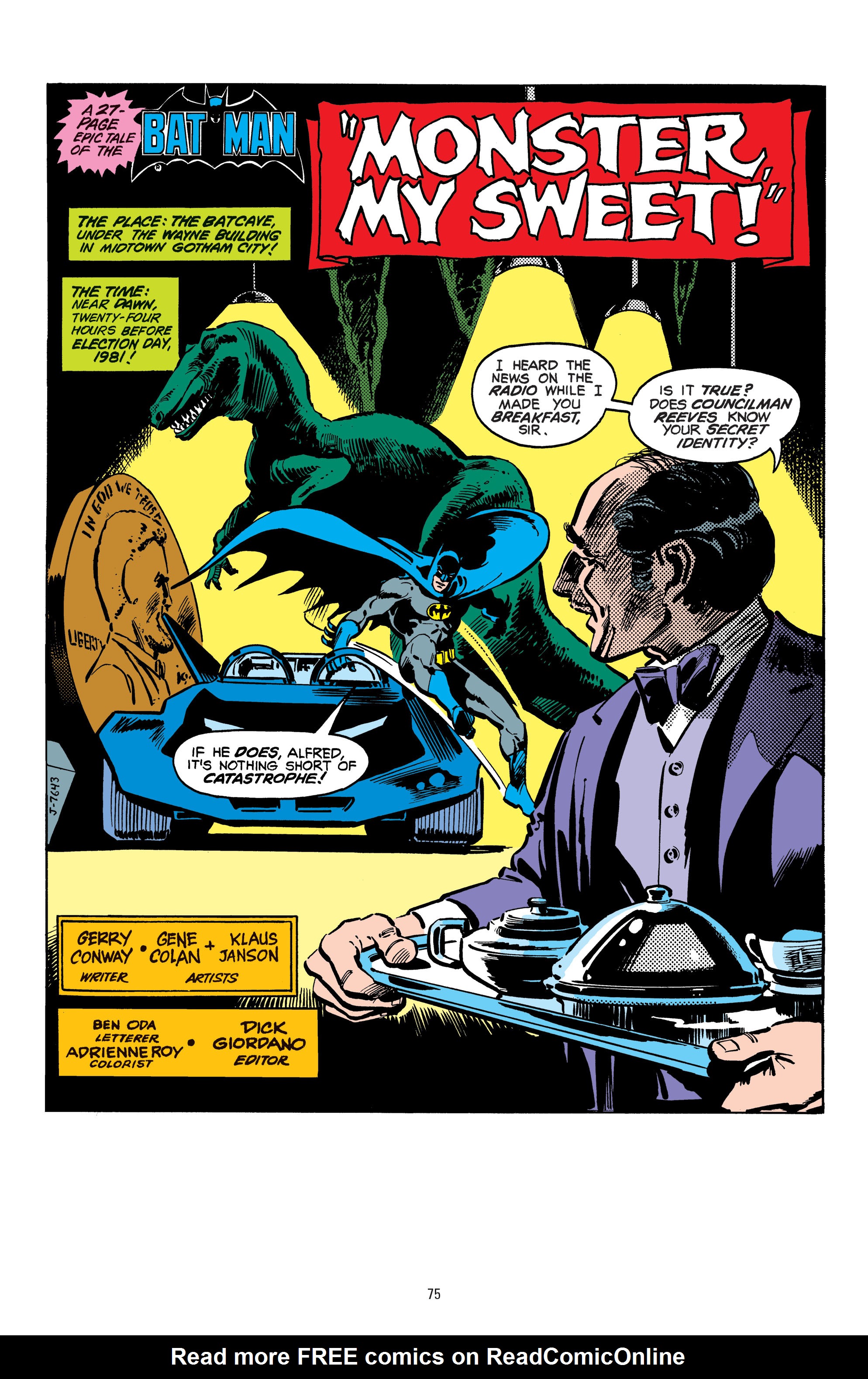 Read online Tales of the Batman - Gene Colan comic -  Issue # TPB 1 (Part 1) - 75