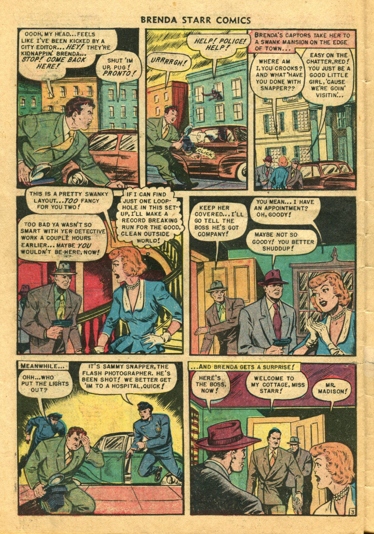 Read online Brenda Starr (1948) comic -  Issue #9 - 30