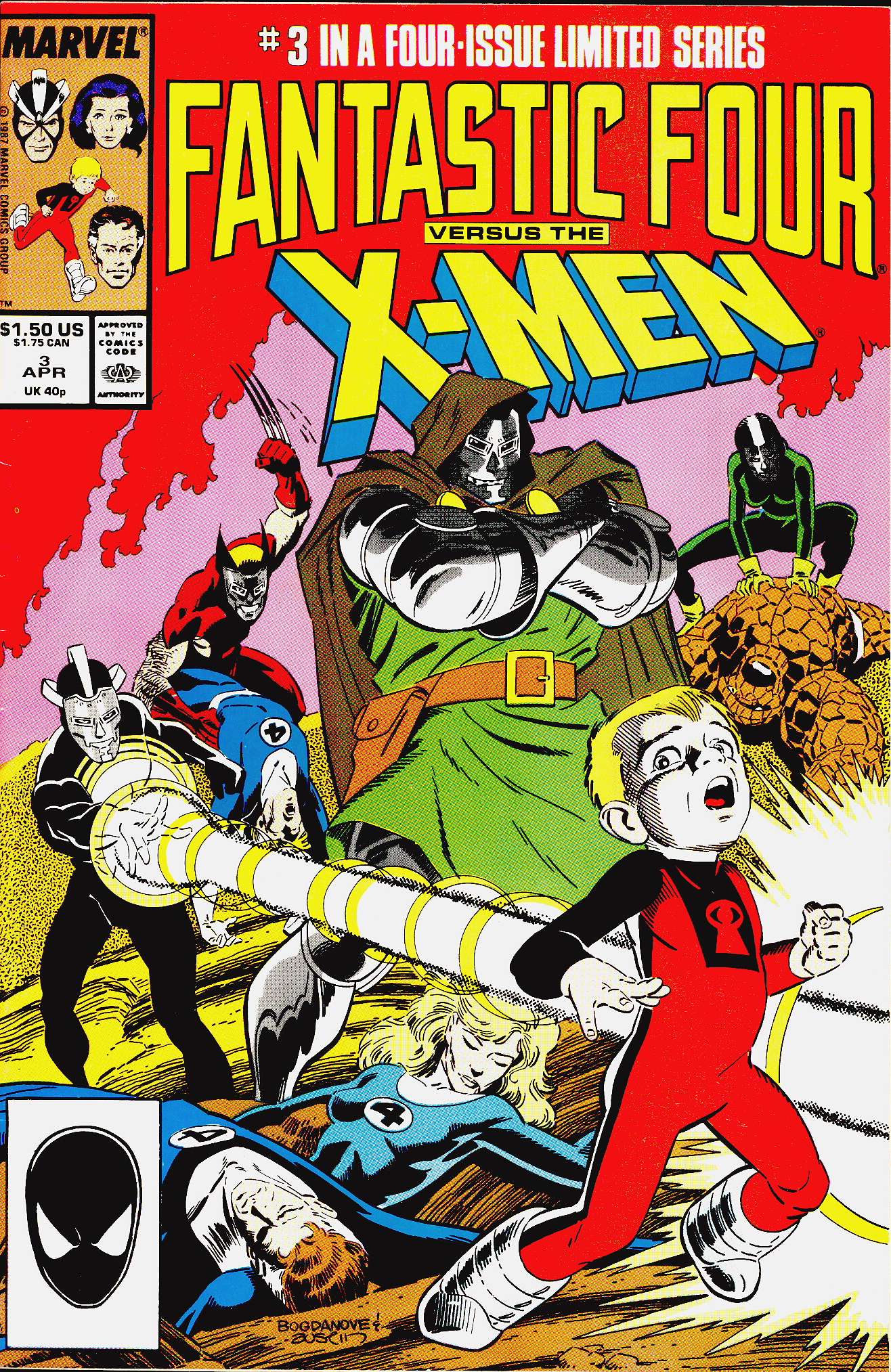 Read online Fantastic Four vs. X-Men comic -  Issue #3 - 1