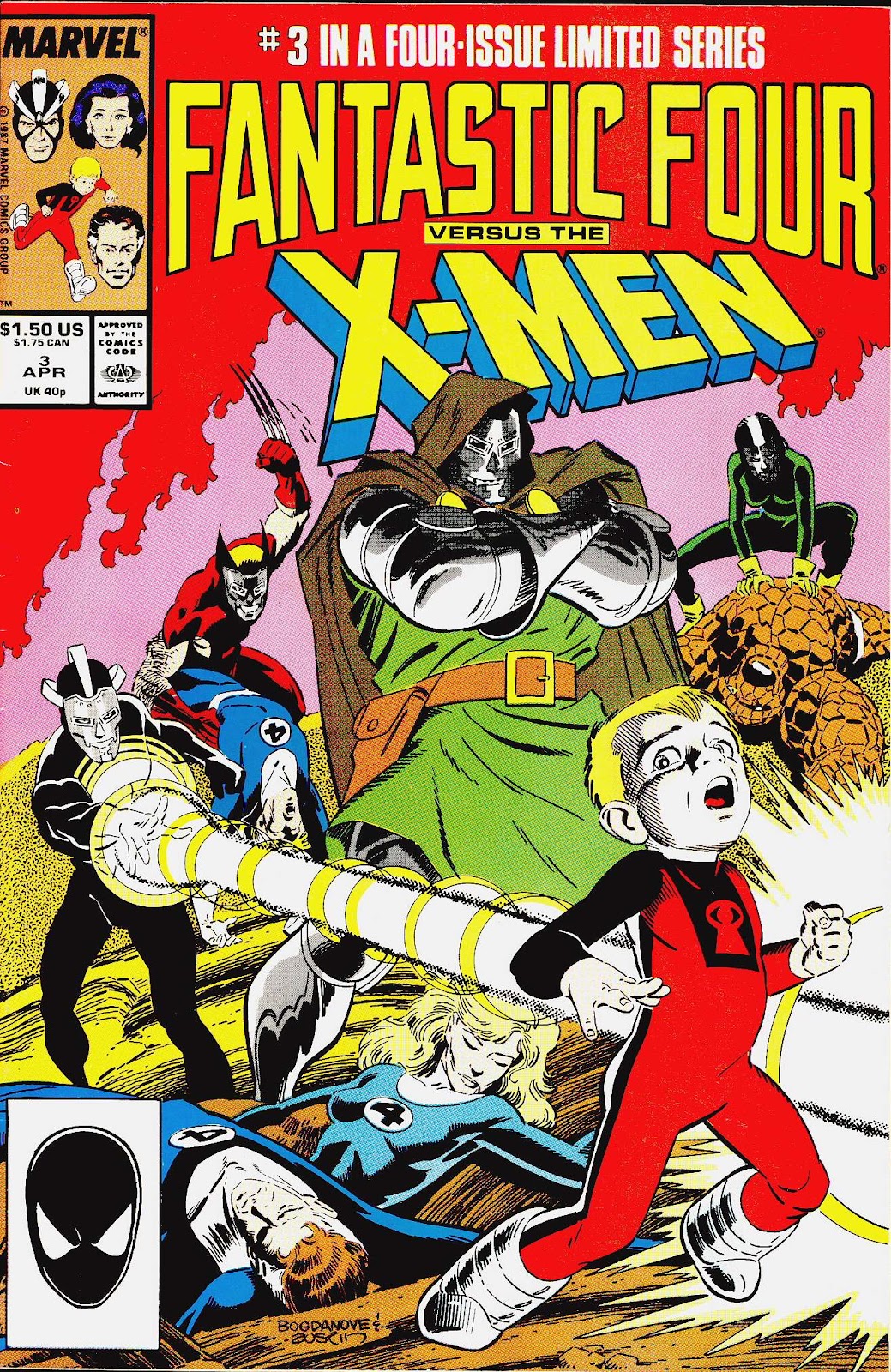 Fantastic Four vs. X-Men issue 3 - Page 1