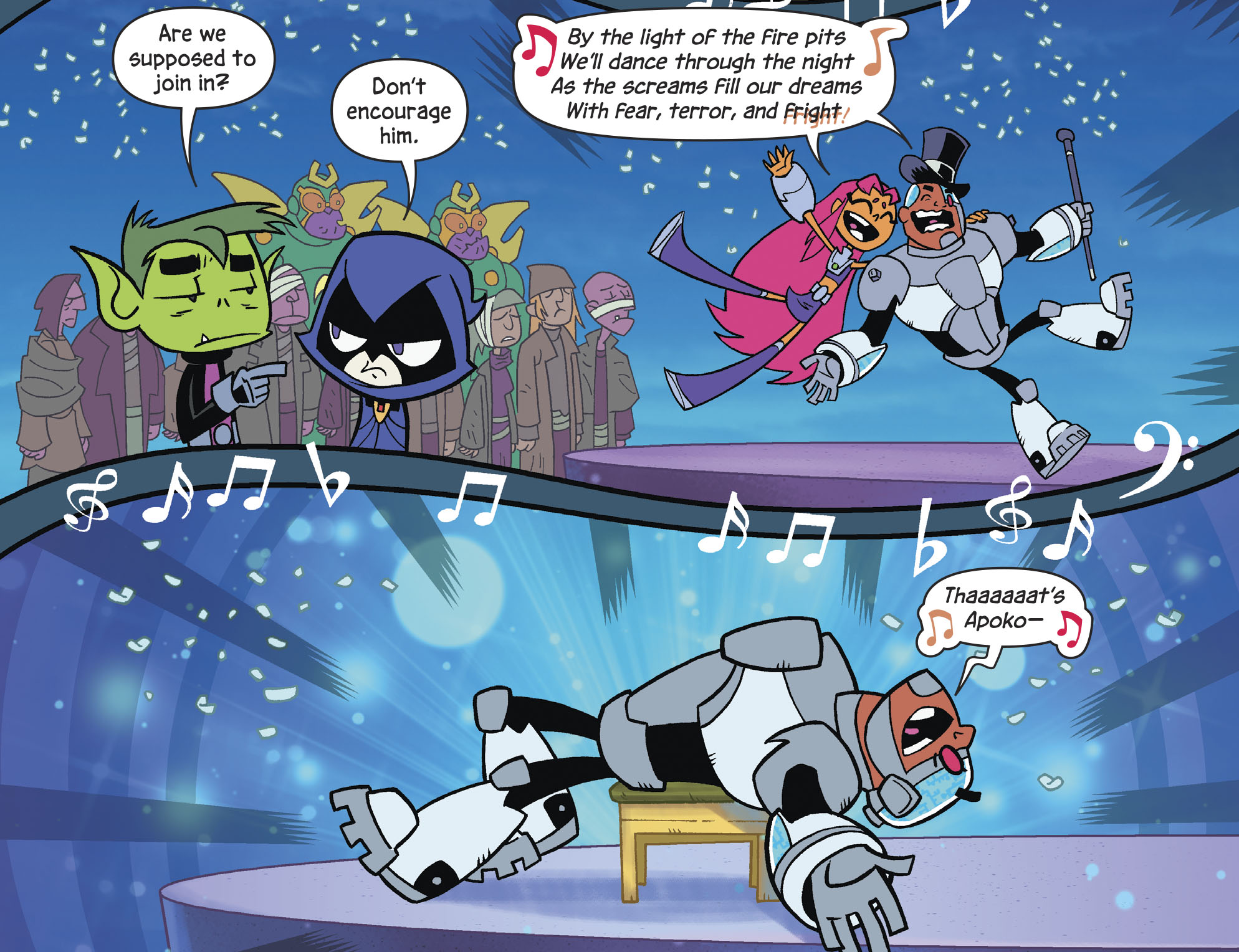 Read online Teen Titans Go! To Camp comic -  Issue #3 - 10