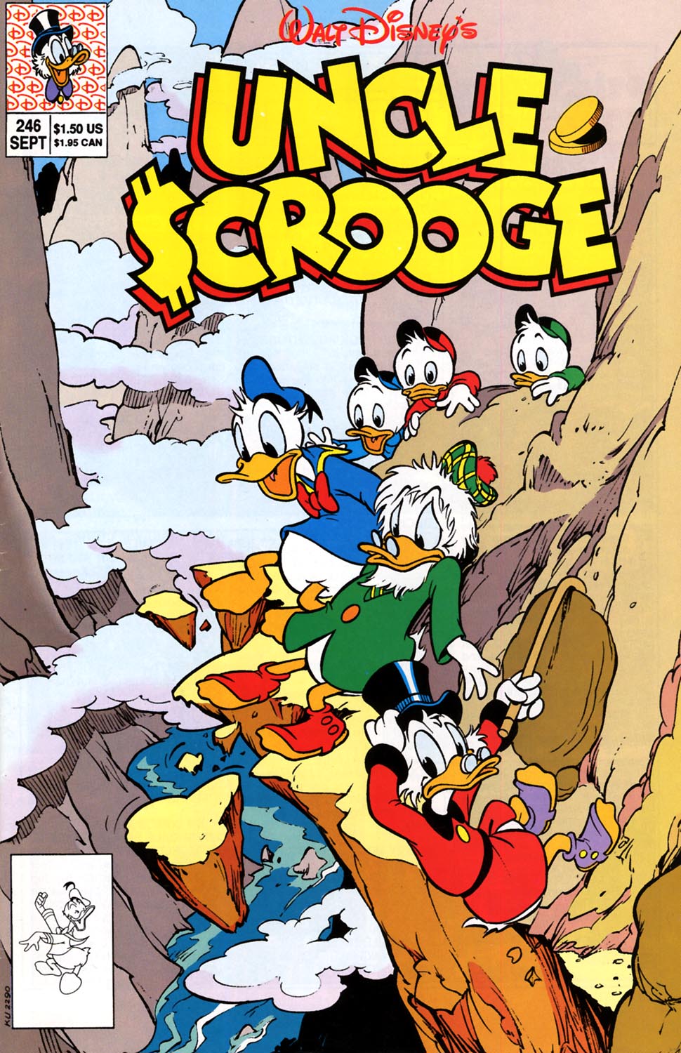 Read online Uncle Scrooge (1953) comic -  Issue #246 - 1