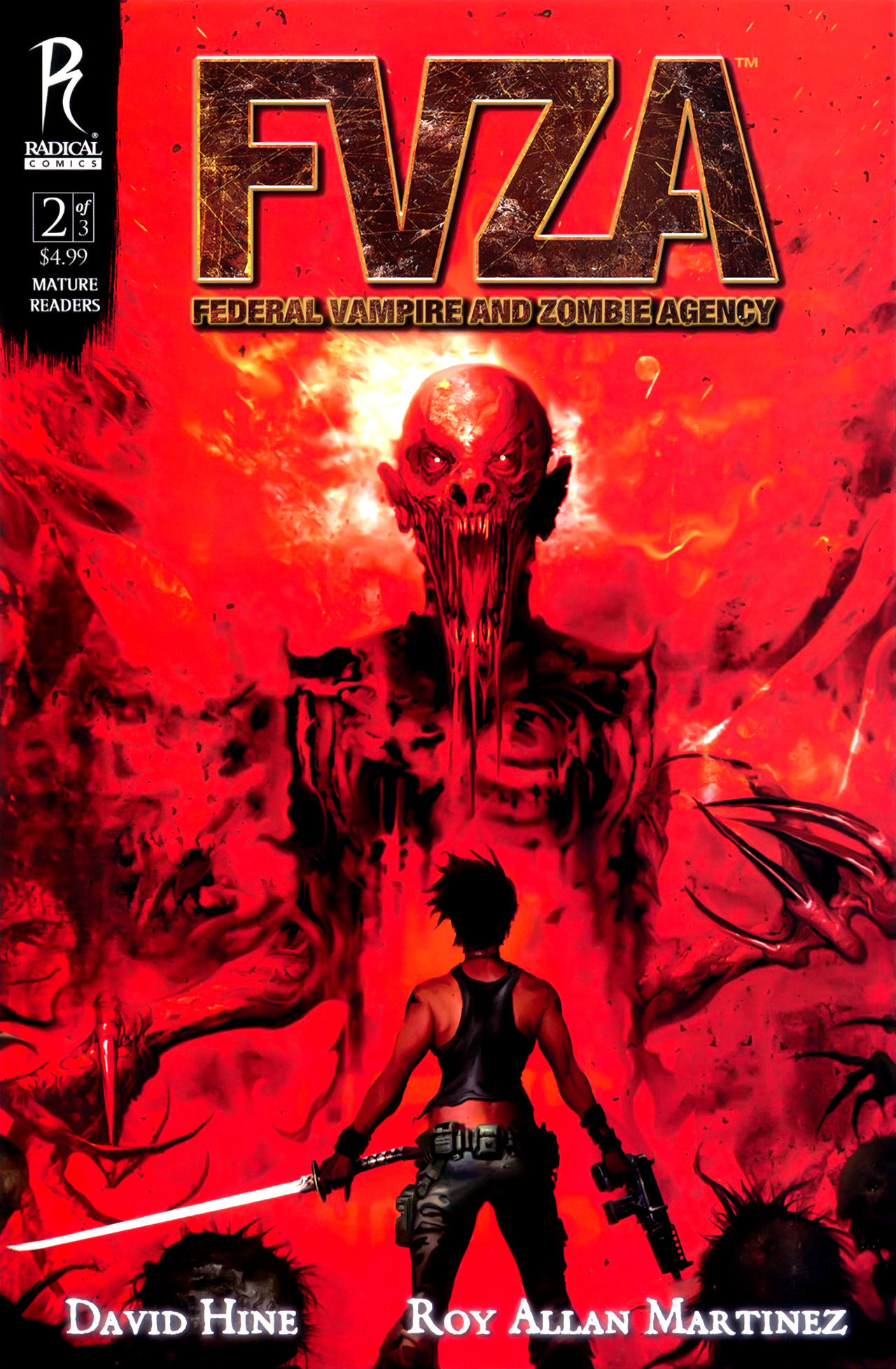 Read online FVZA: Federal Vampire and Zombie Agency comic -  Issue #2 - 1