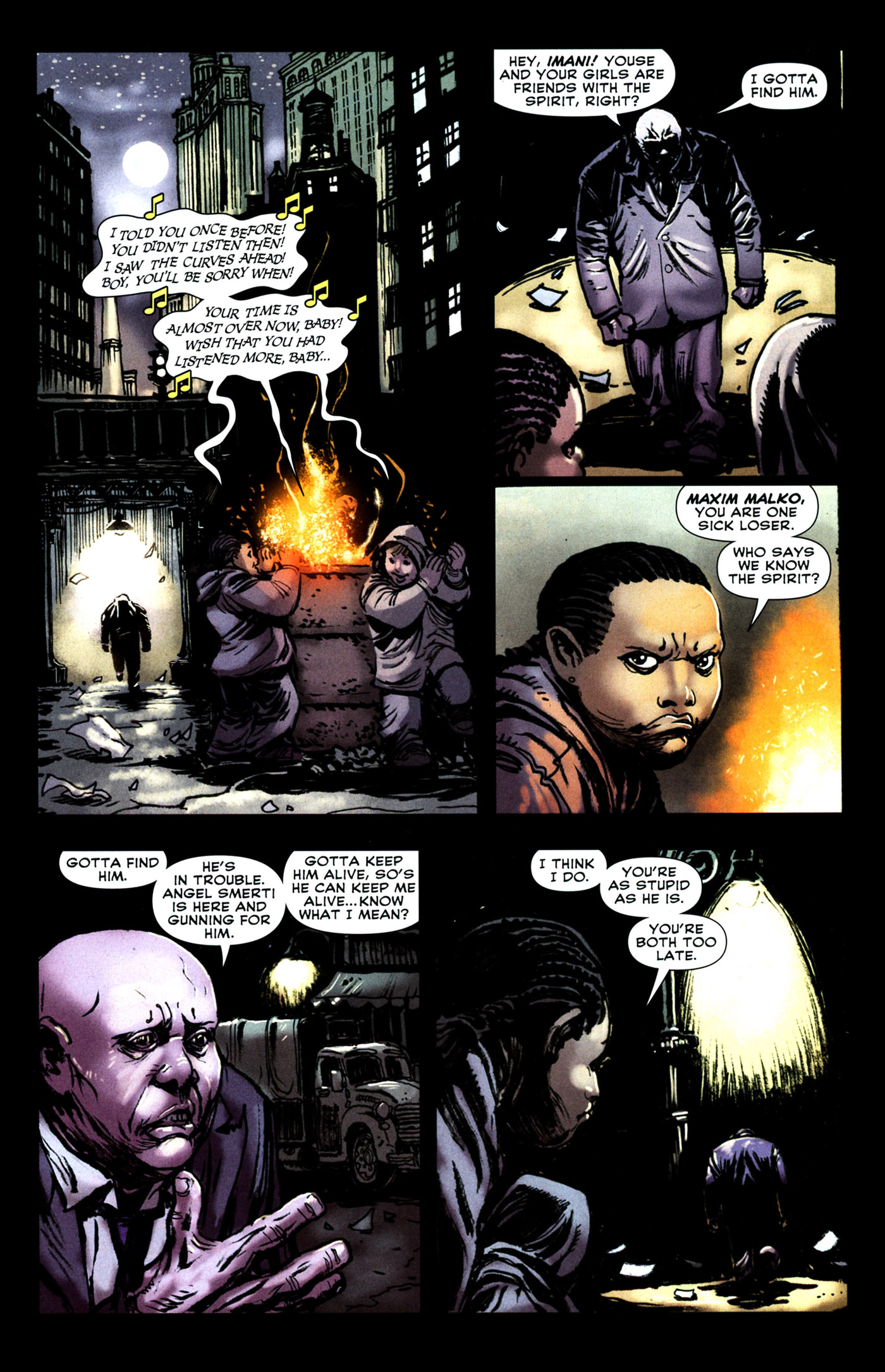 Read online The Spirit (2010) comic -  Issue #3 - 2