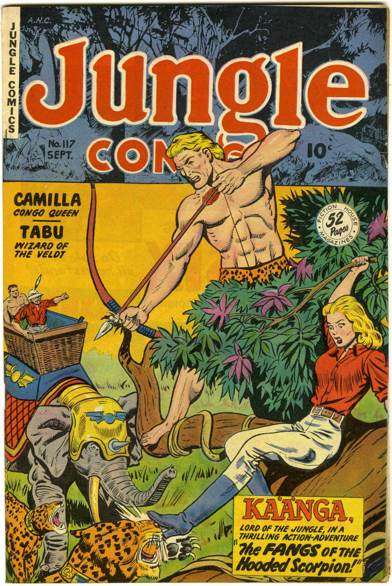 Read online Jungle Comics comic -  Issue #117 - 1