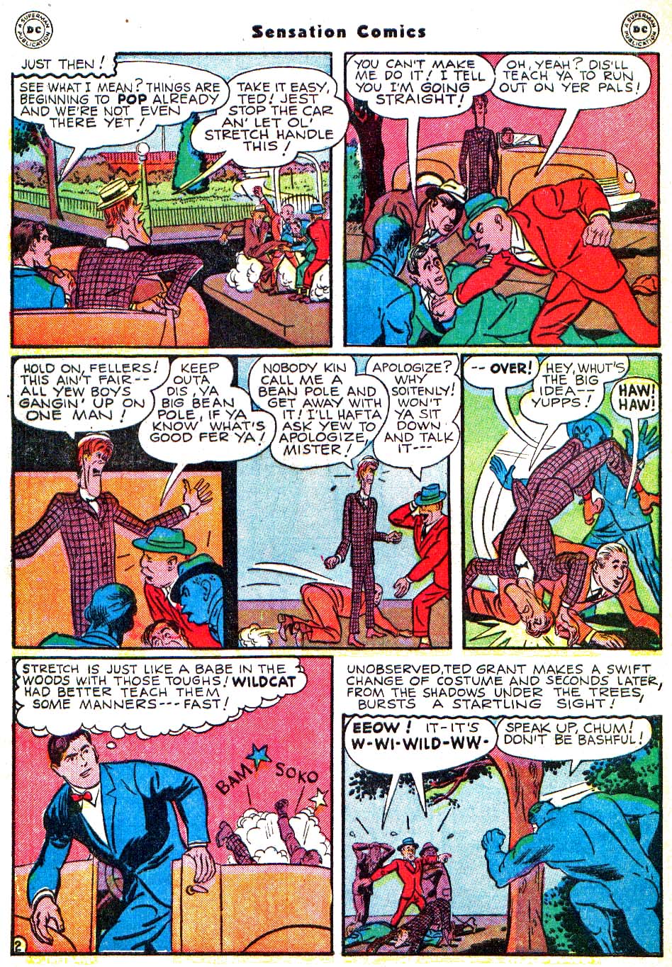 Read online Sensation (Mystery) Comics comic -  Issue #54 - 43