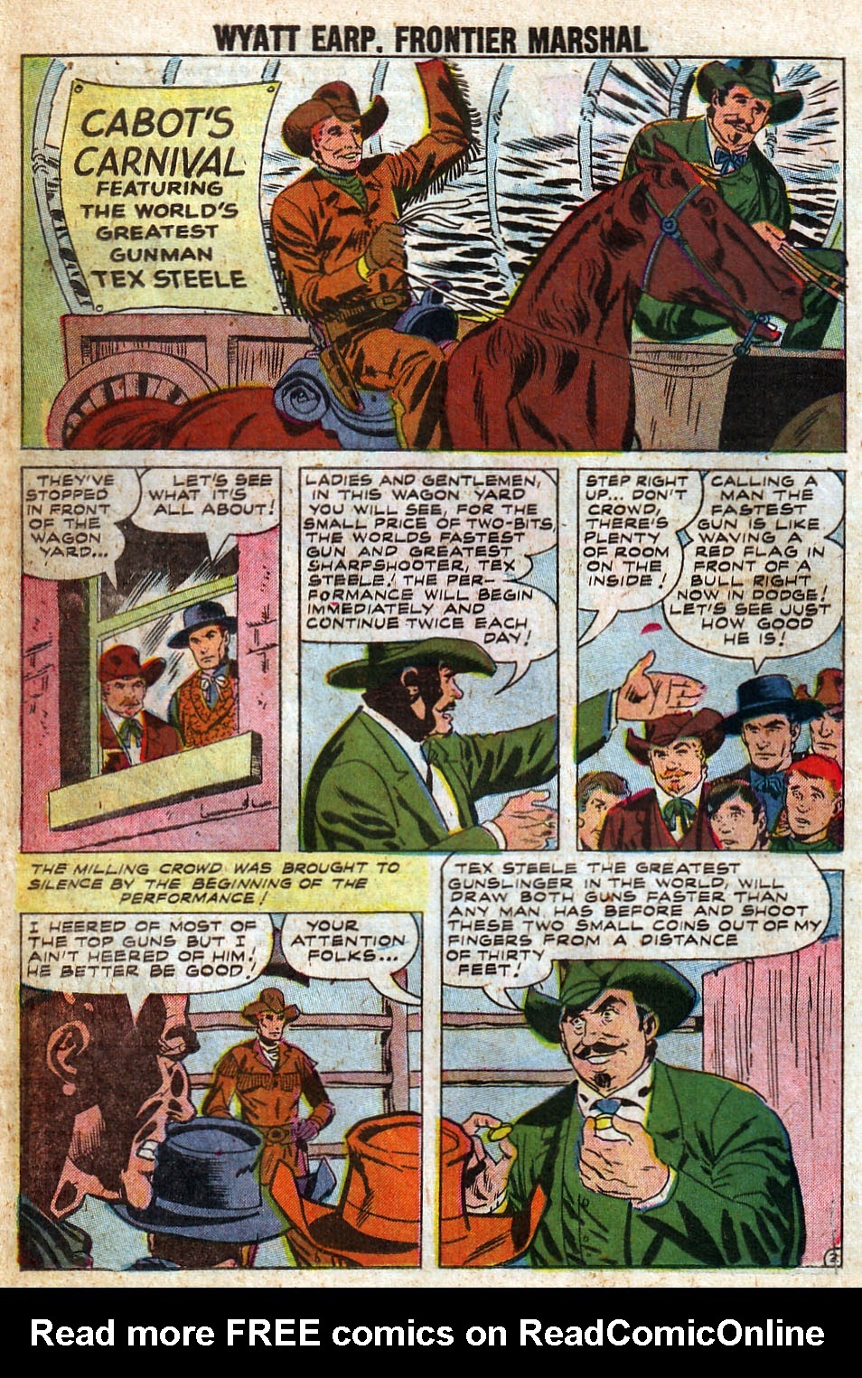 Read online Wyatt Earp Frontier Marshal comic -  Issue #21 - 35
